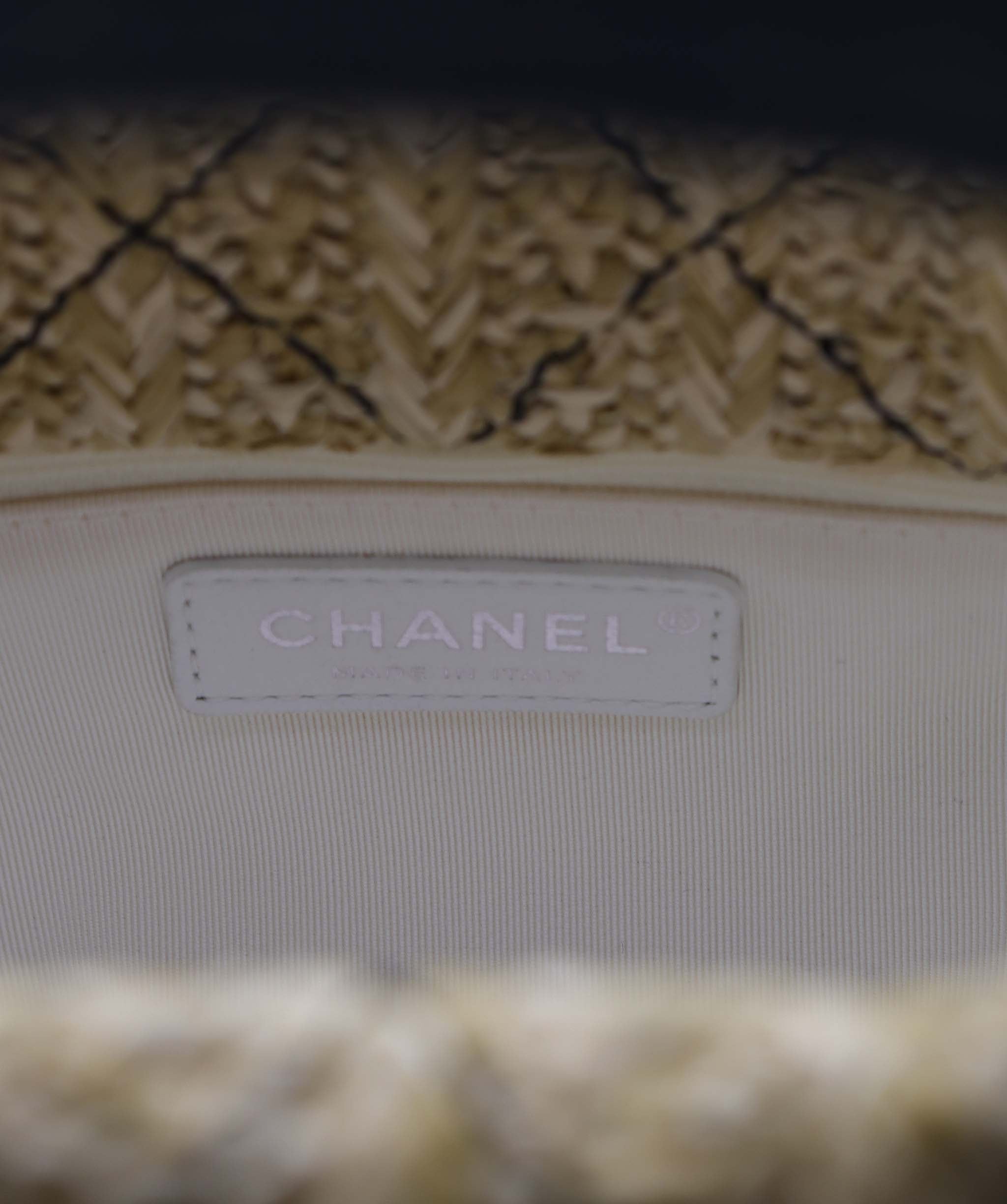 Chanel CHANEL 31 PVC & RAFFIA TOTE BAG RJC4444