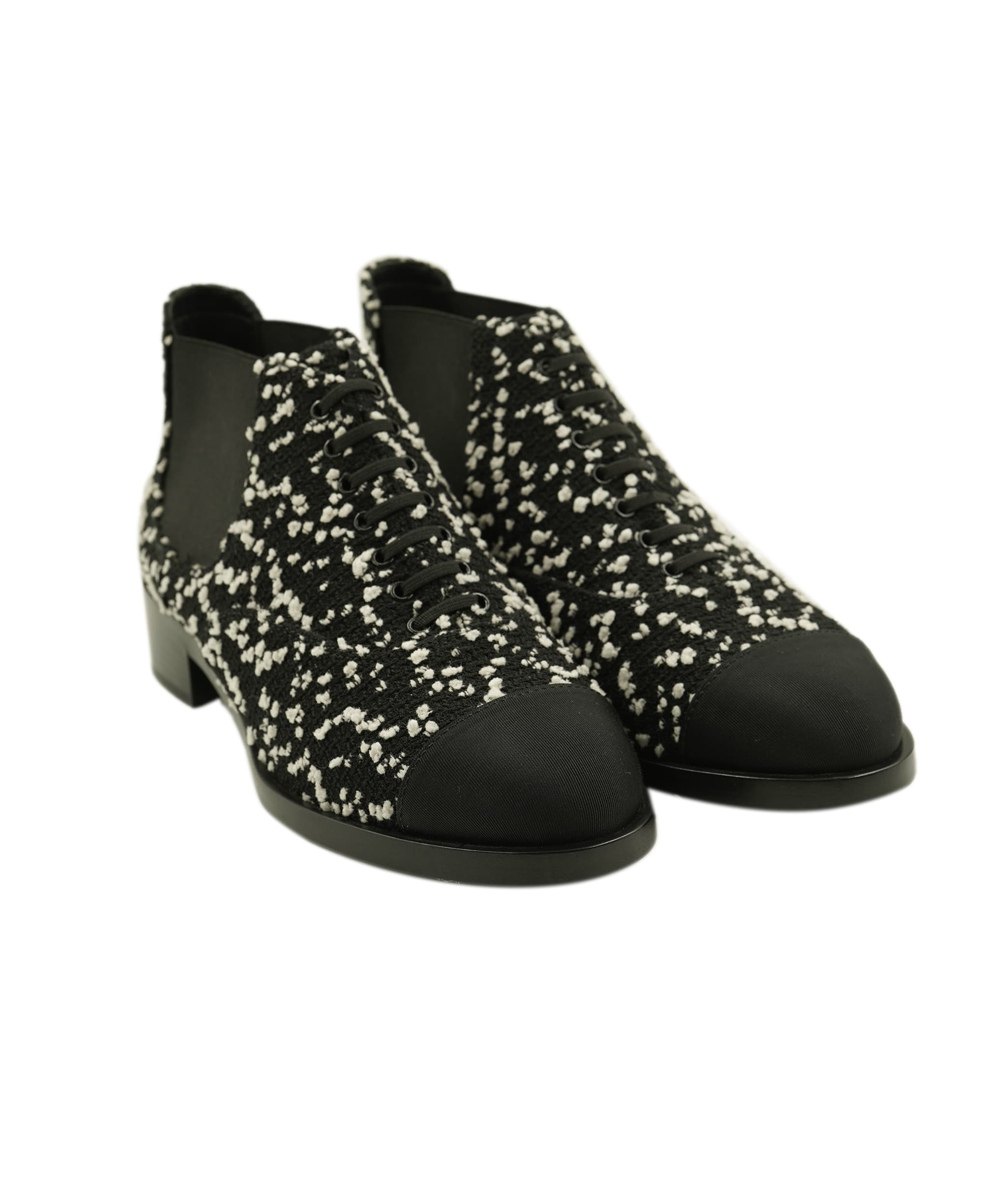 Chanel Chanel ankle boot tweed AKC0777