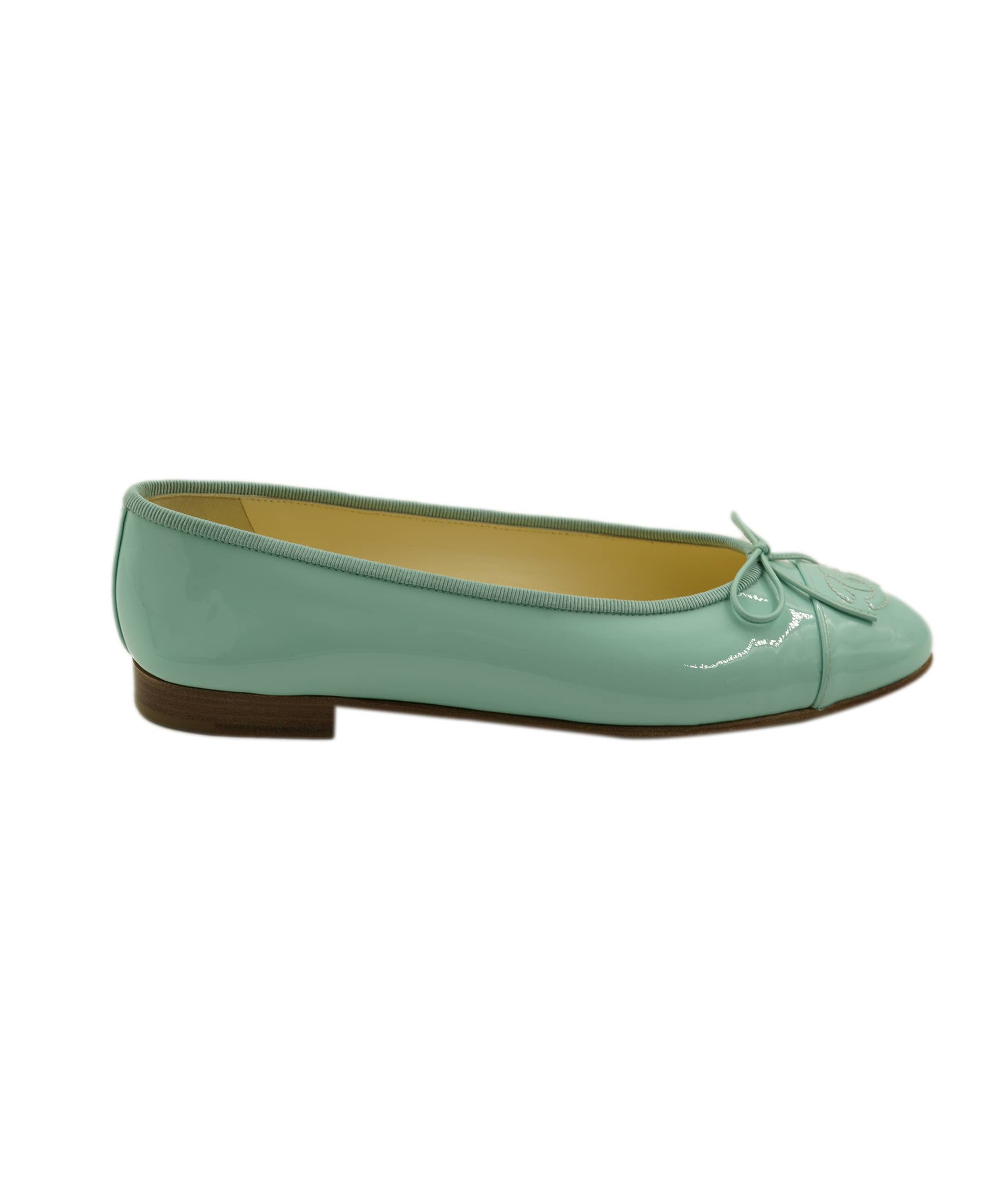 Chanel Chanel ballerina turqouise flat AKC0779