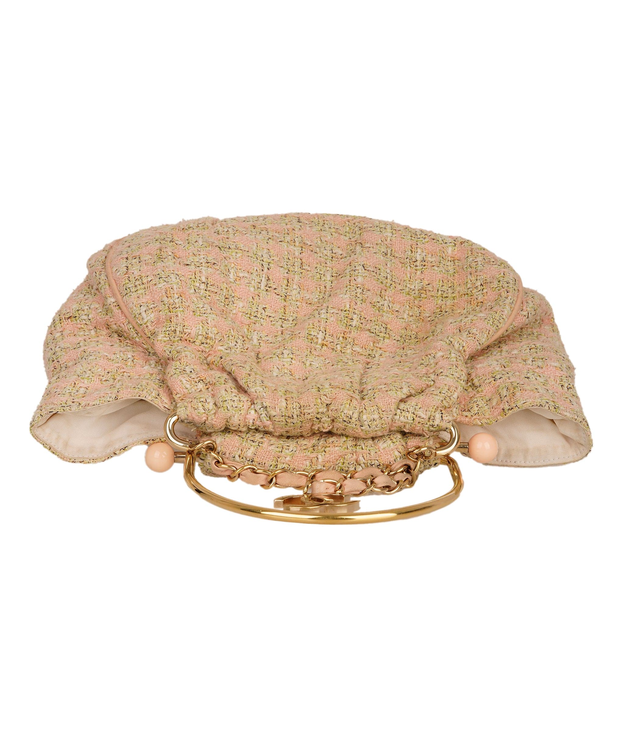 Chanel Chanel Basket tweed beige bag  - APC0028