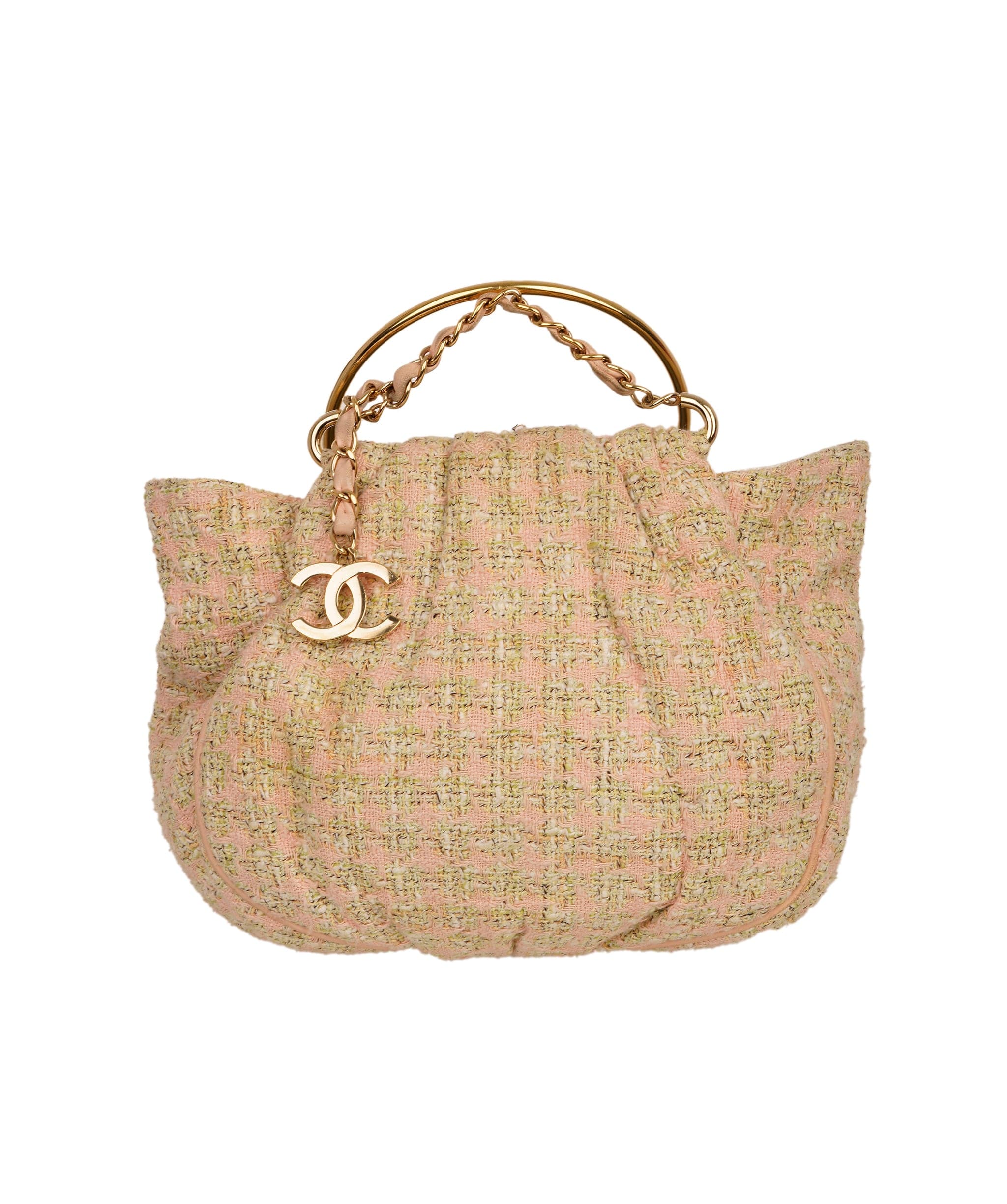 Chanel Chanel Basket tweed beige bag  - APC0028