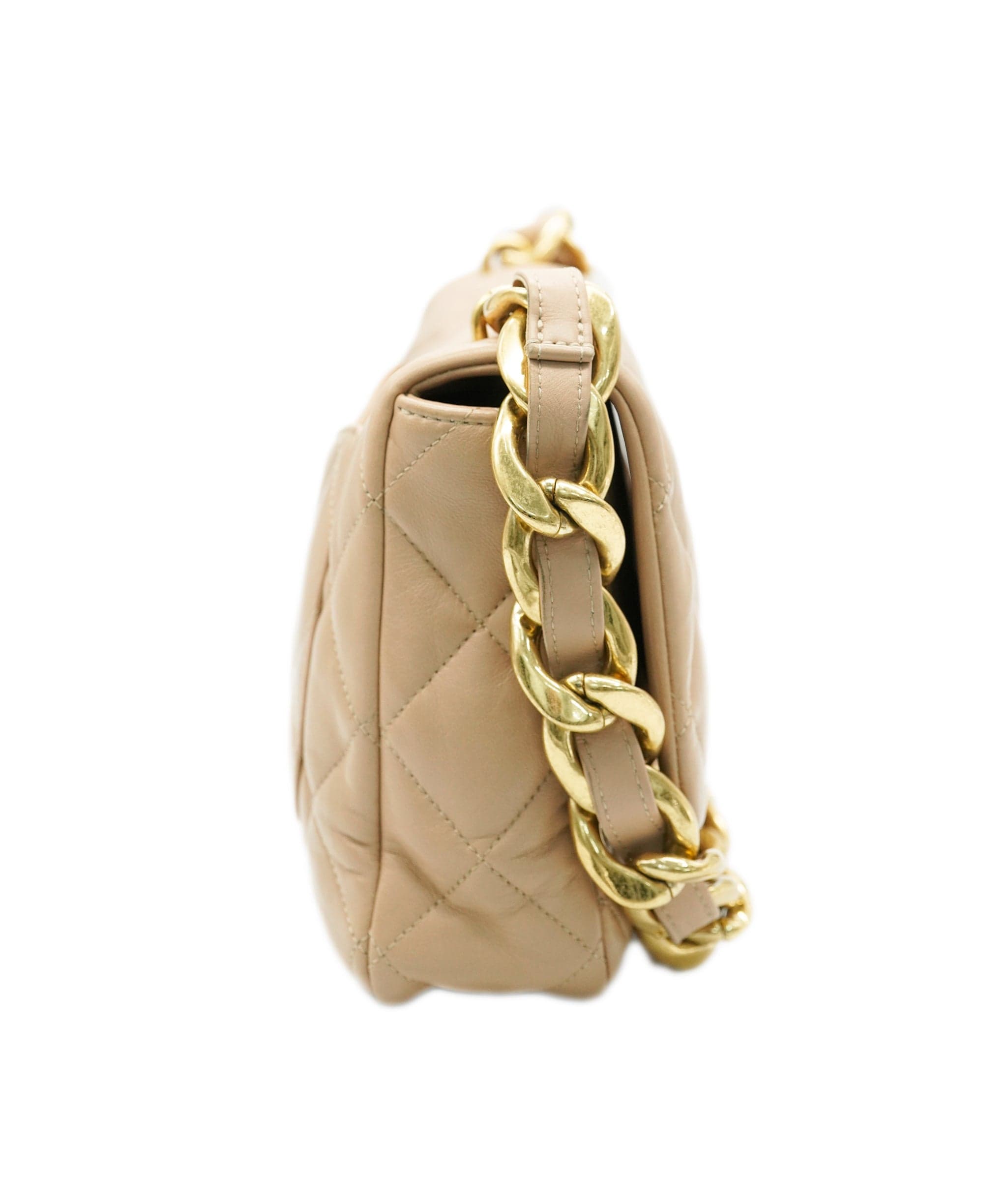 Chanel Chanel beige shoulder bag - comes full set  - AJC0720