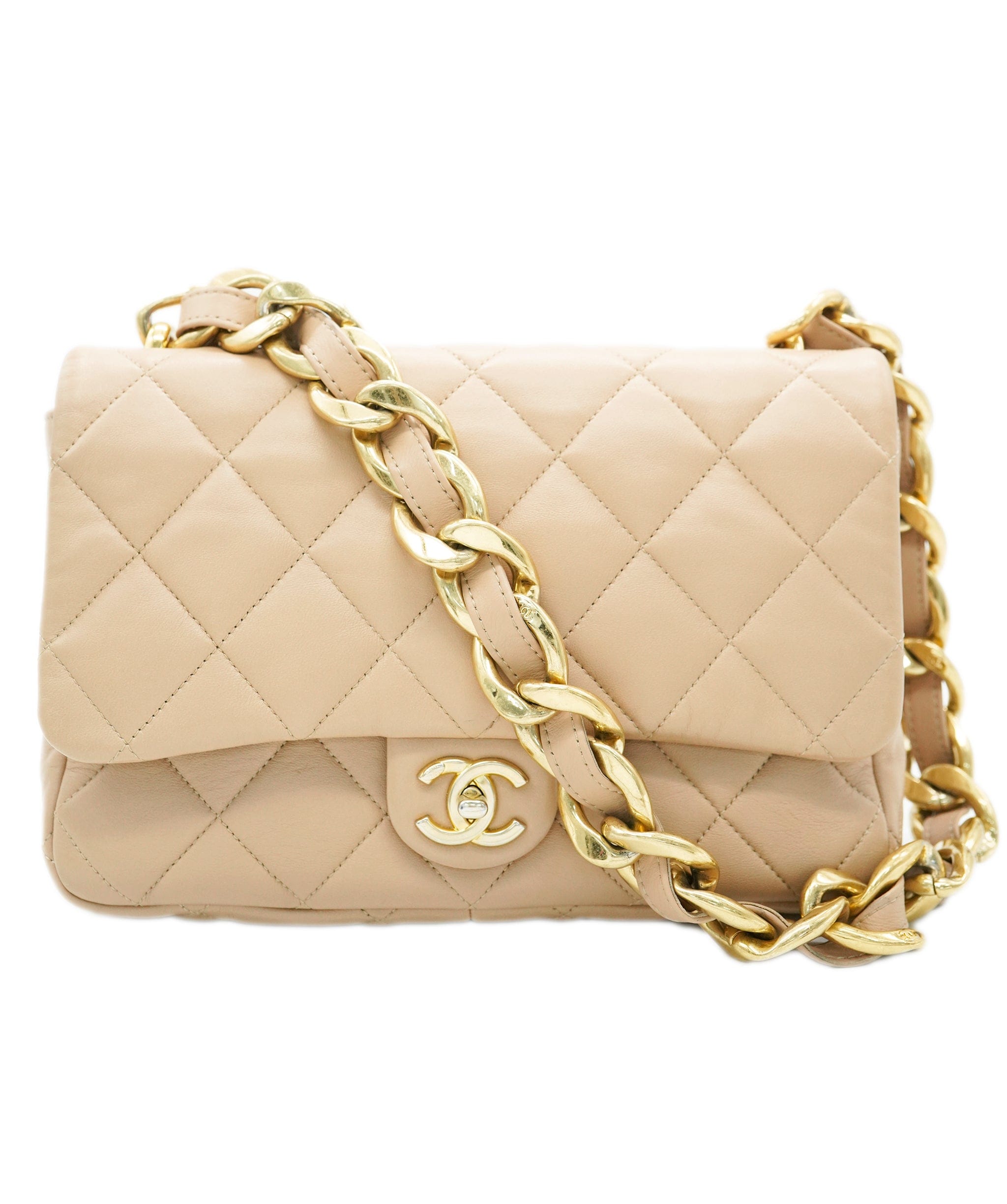 Chanel Chanel beige shoulder bag - comes full set  - AJC0720