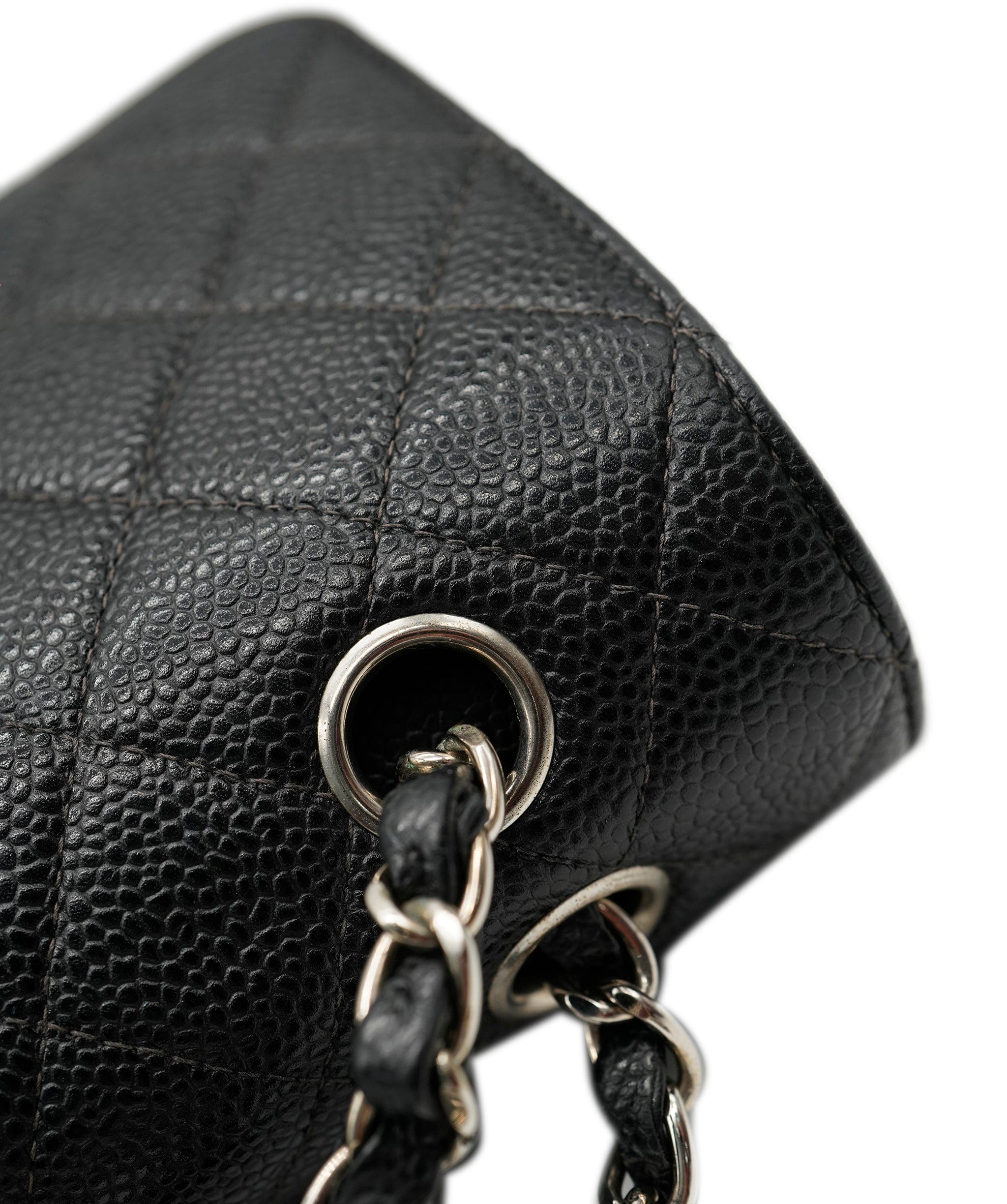 Chanel Chanel Black Caviar Flap Bag SHW Series 6 ASL10200