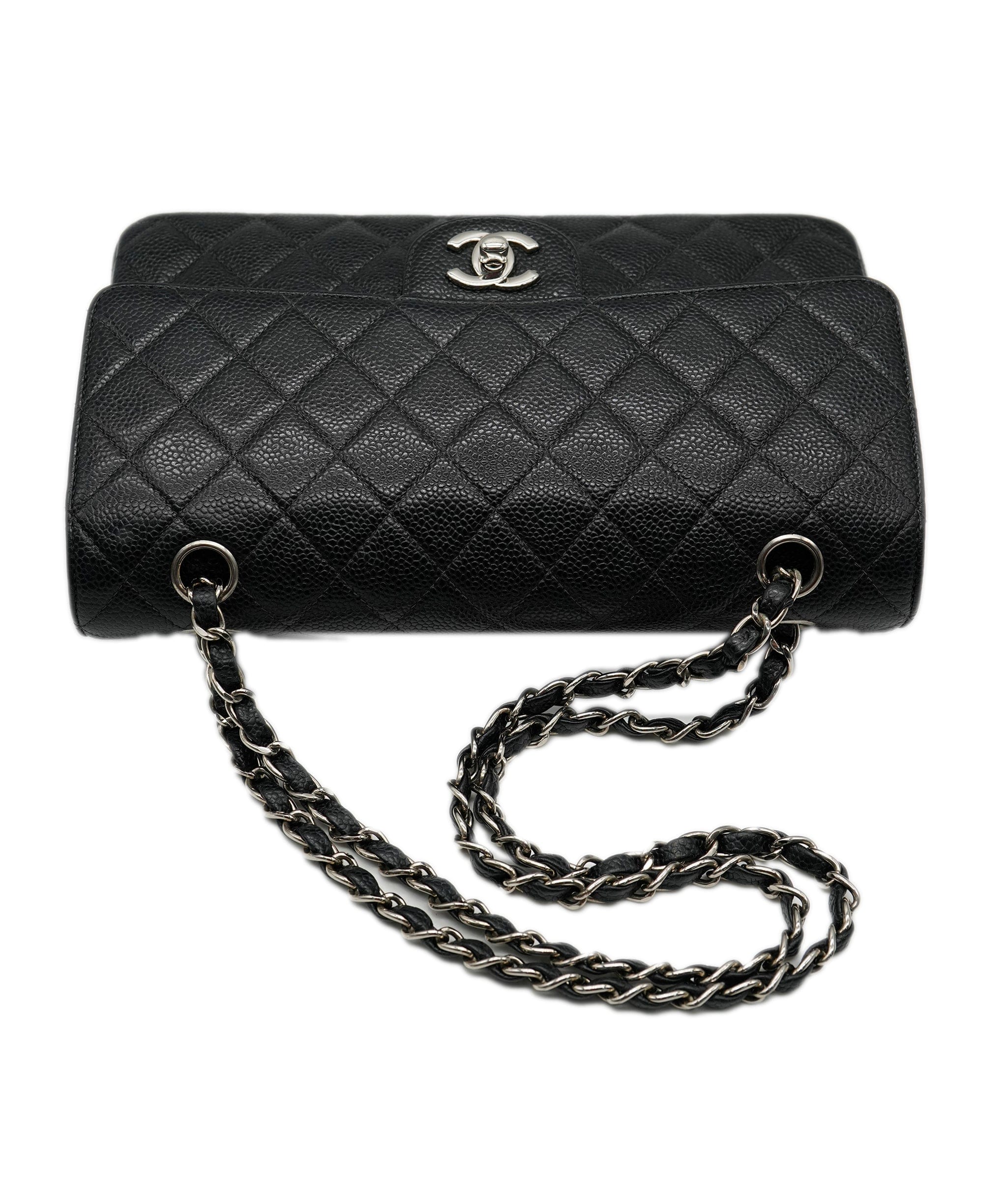 Chanel Chanel Black Caviar Flap Bag SHW Series 6 ASL10200