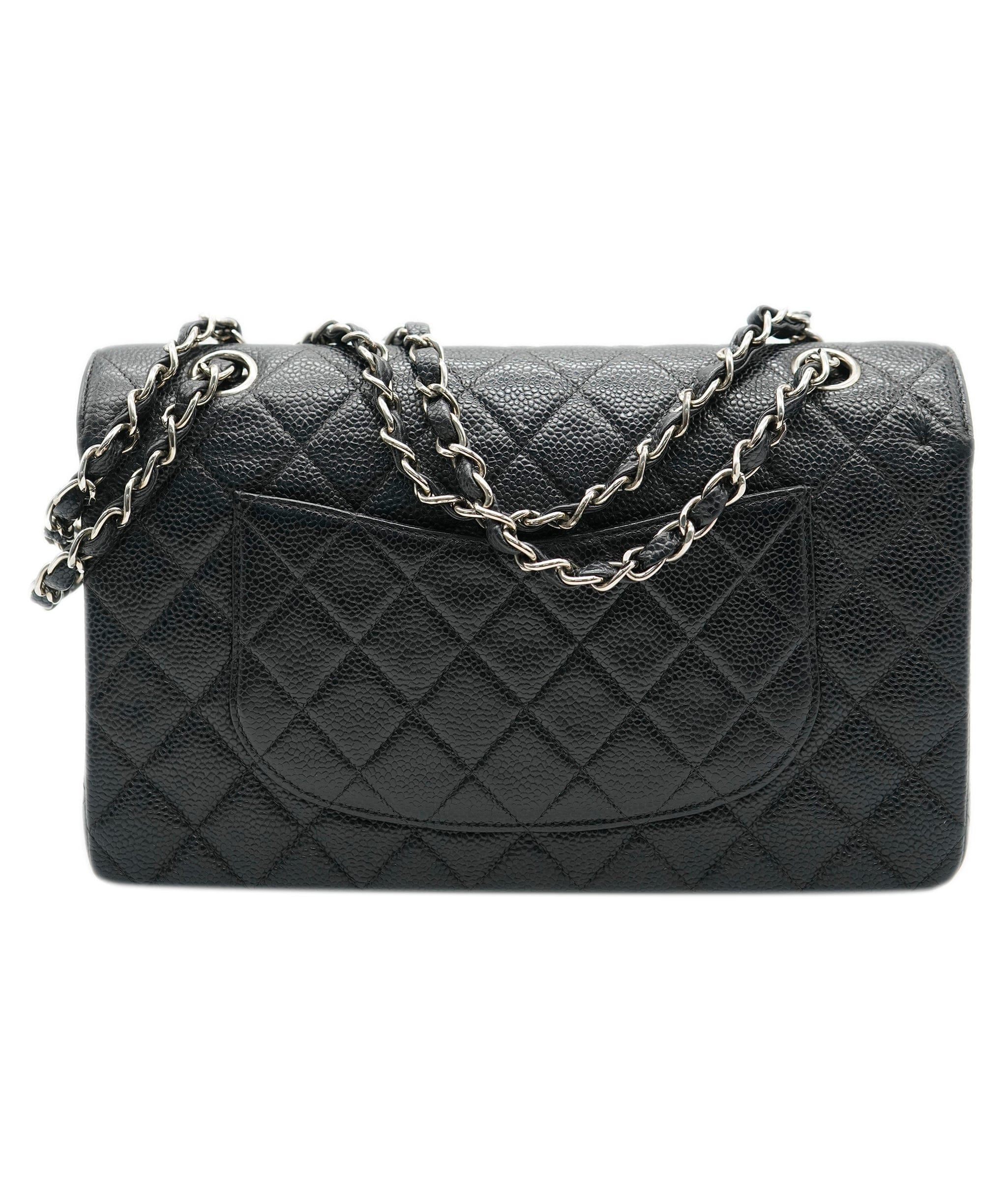 Chanel Chanel Black Caviar Flap Bag SHW Series 6 ASL10200