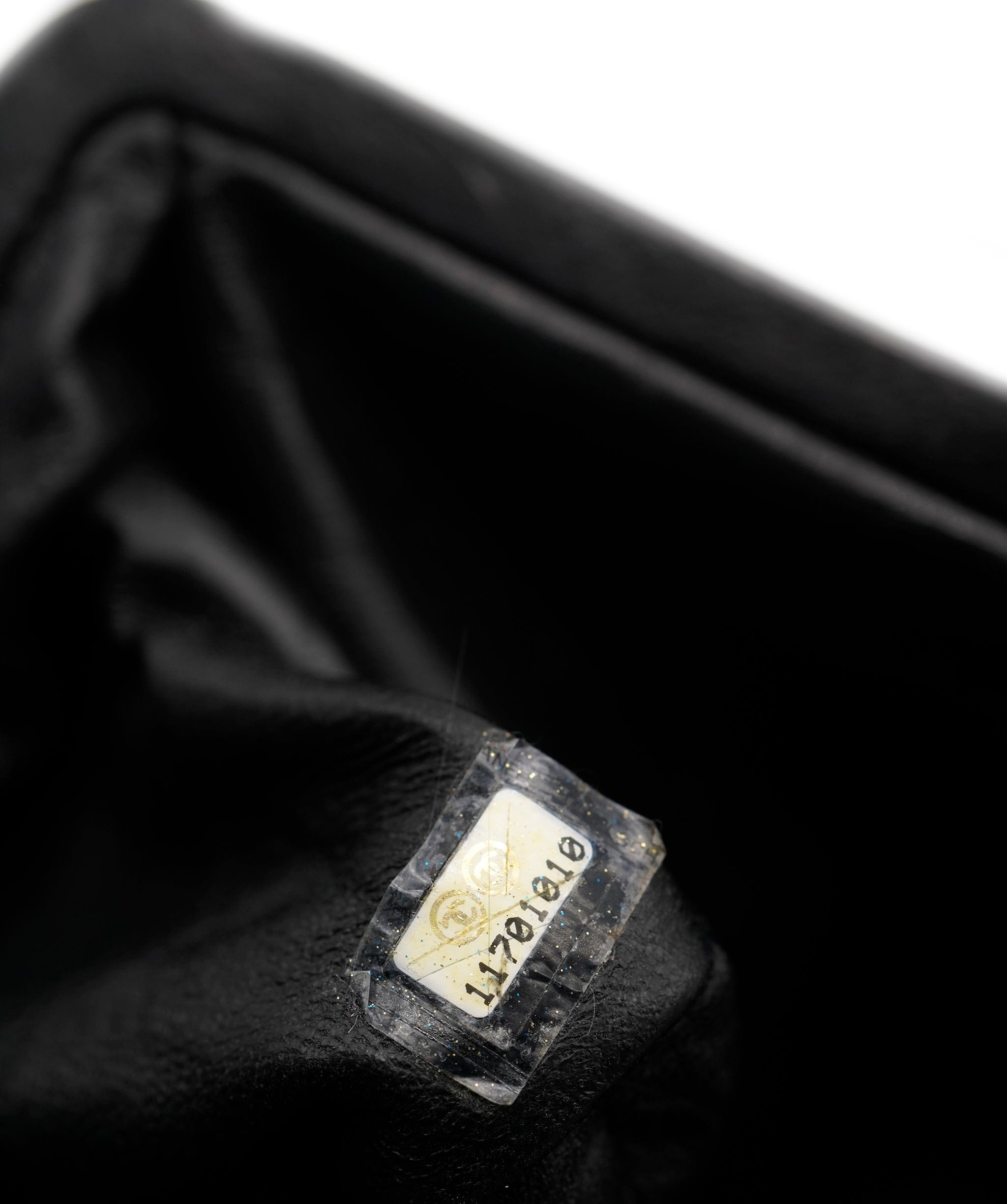 Chanel Chanel black clutch kisslock ALC0579