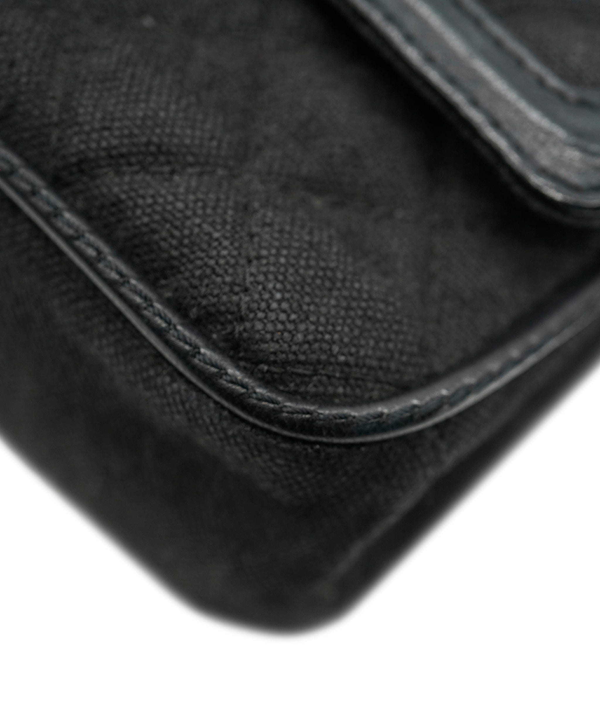 Chanel Chanel Black Double Flap Canvas with GHW Bag ALC2214