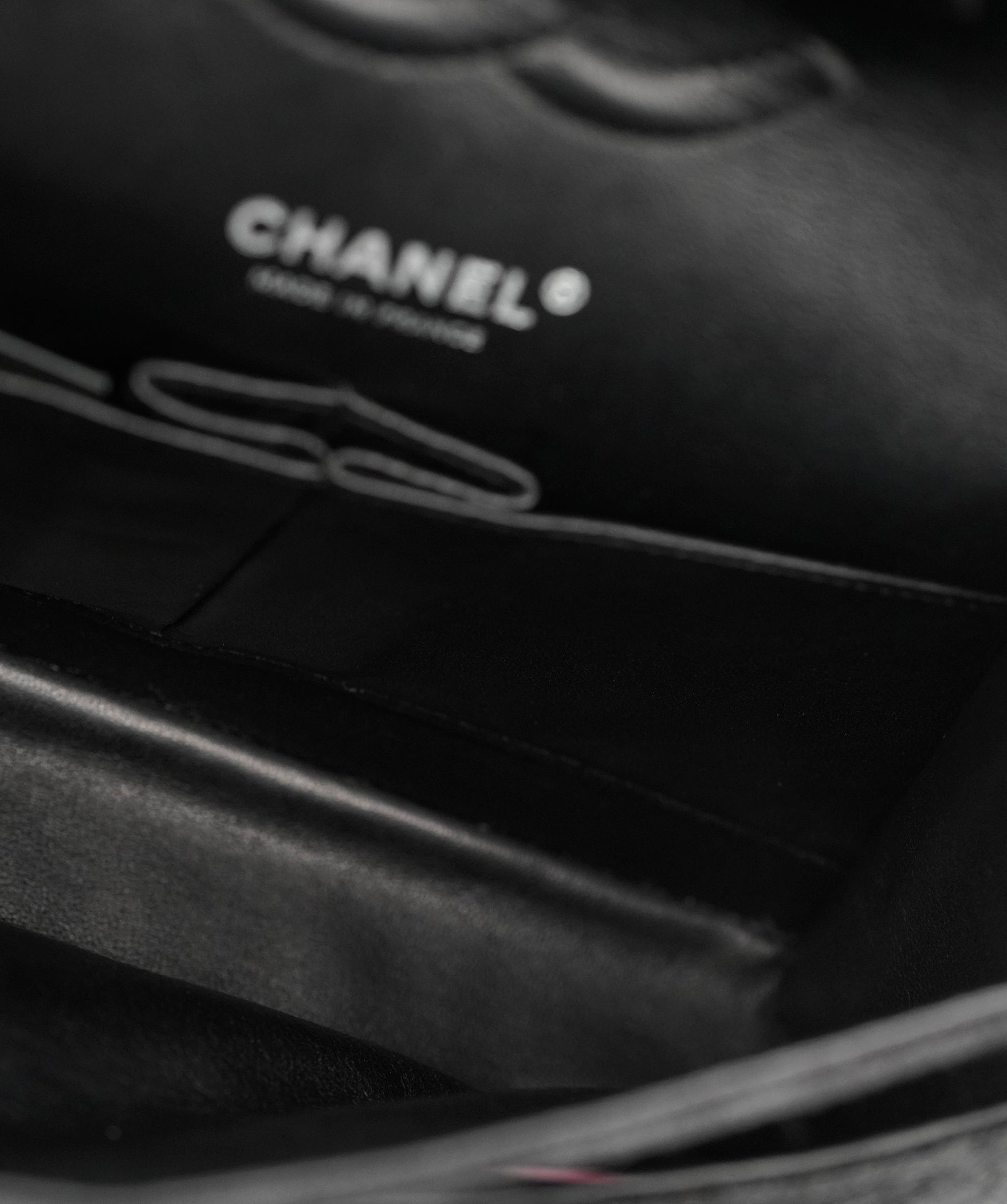 Chanel Chanel Black Double Flap Canvas with GHW Bag ALC2214