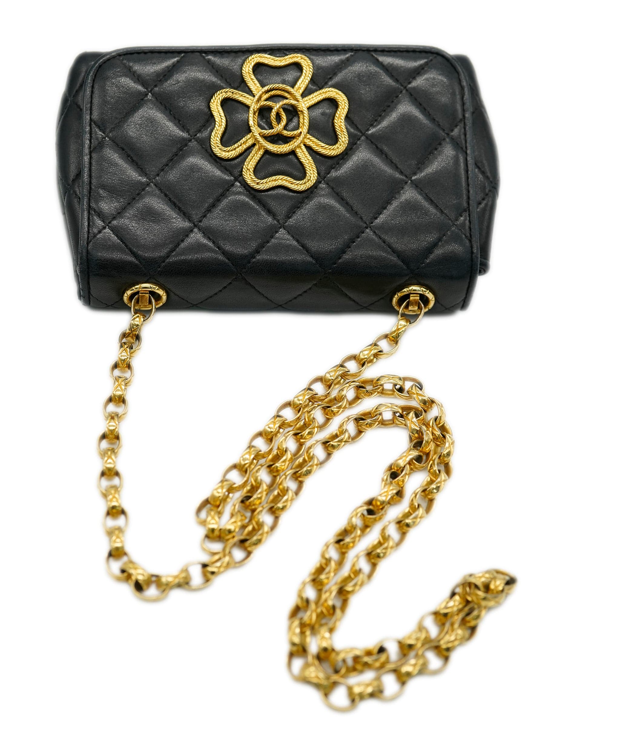 Chanel Chanel Black Lambskin Bag with Bijoux Chain  - AJC0726