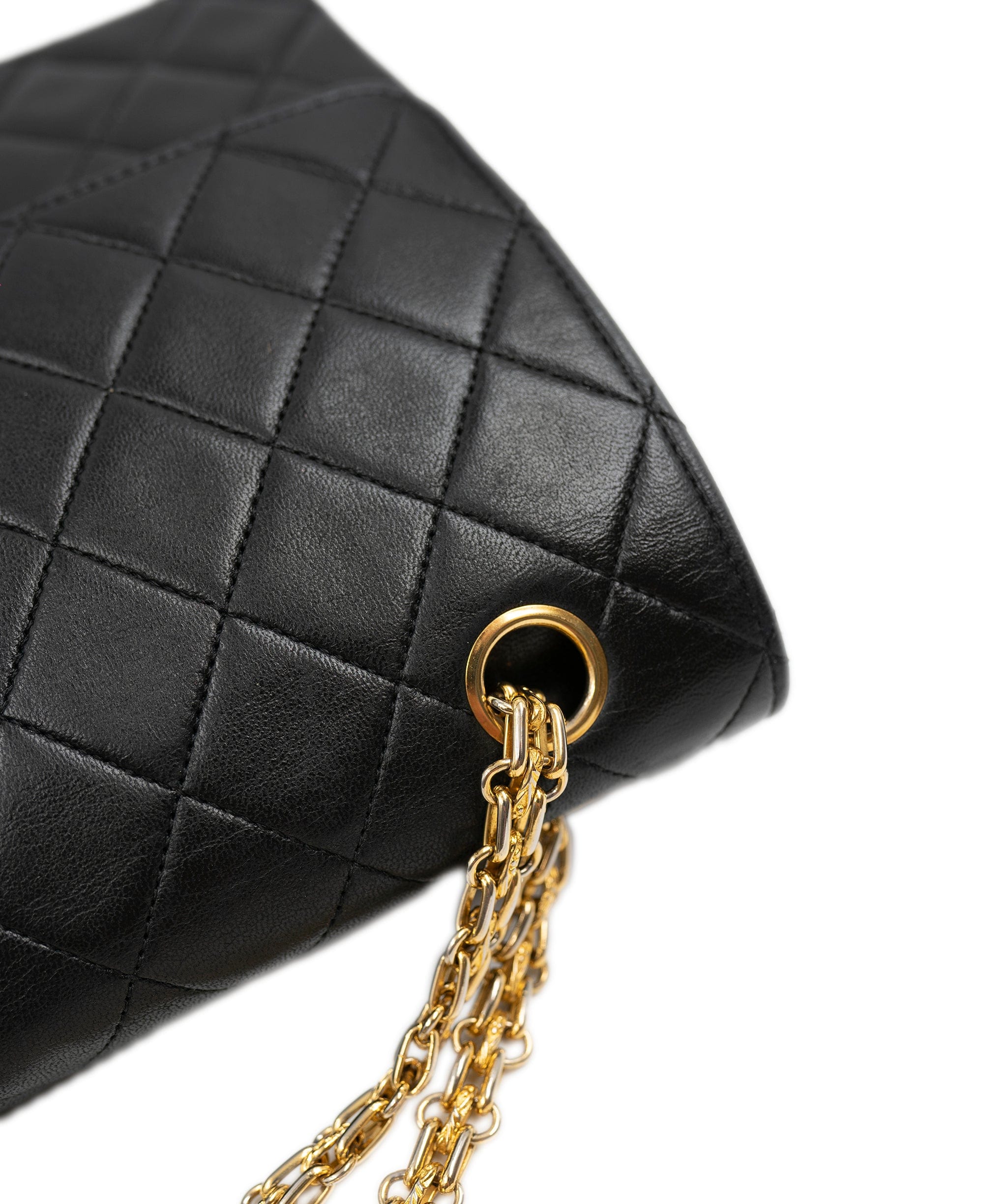 Chanel Chanel black lambskin Flapbag - ASL1368