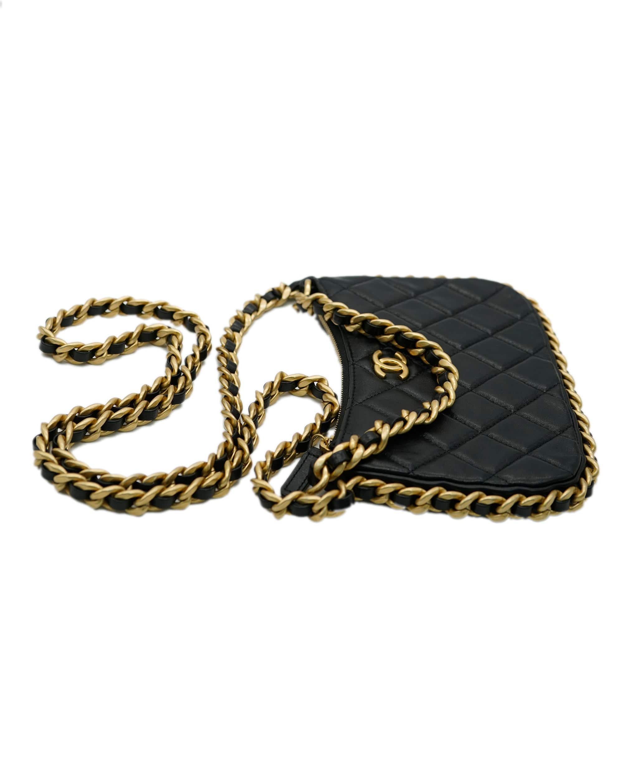 Chanel Chanel Black Mini Crossbody Chain Bag - REC1729