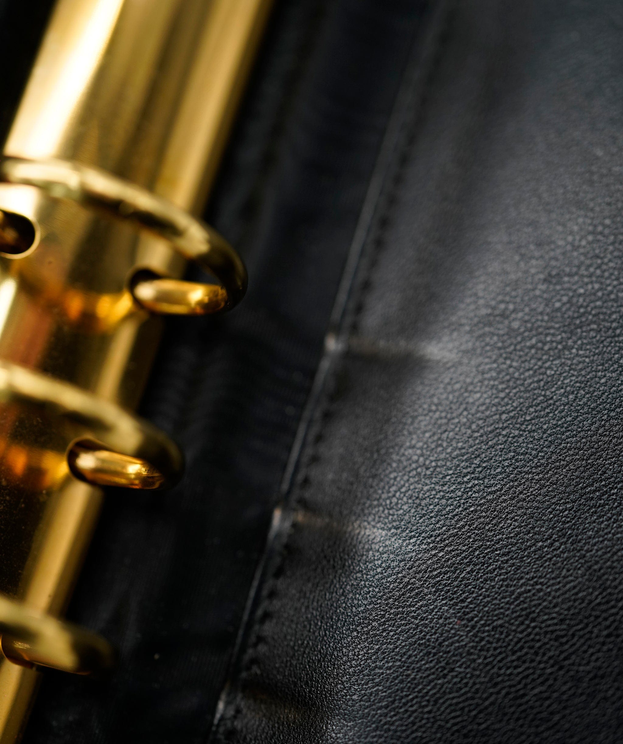 Chanel Chanel Black Patent Leather CC Planner/Agenda Cover  DXBV0455