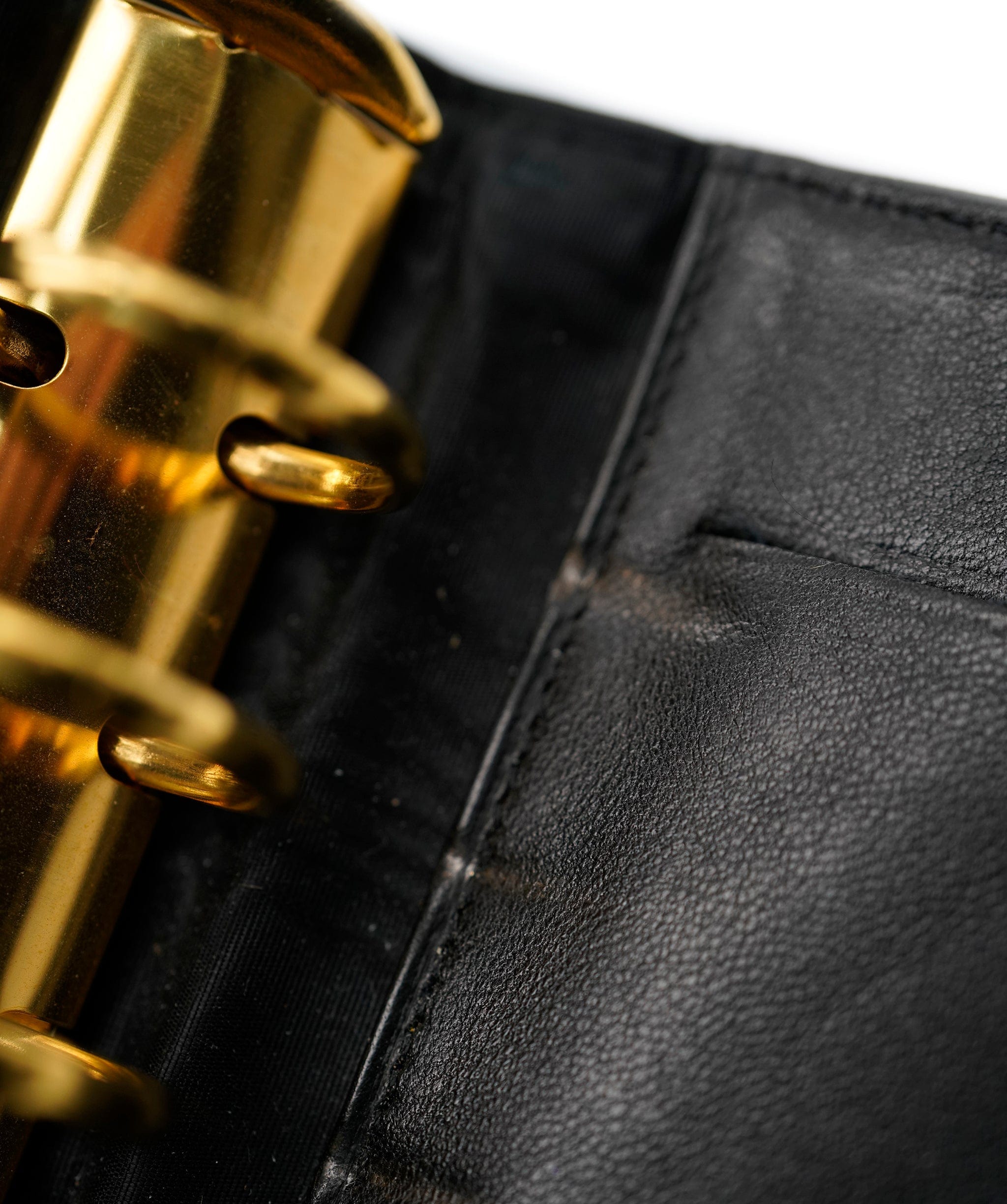 Chanel Chanel Black Patent Leather CC Planner/Agenda Cover  DXBV0455