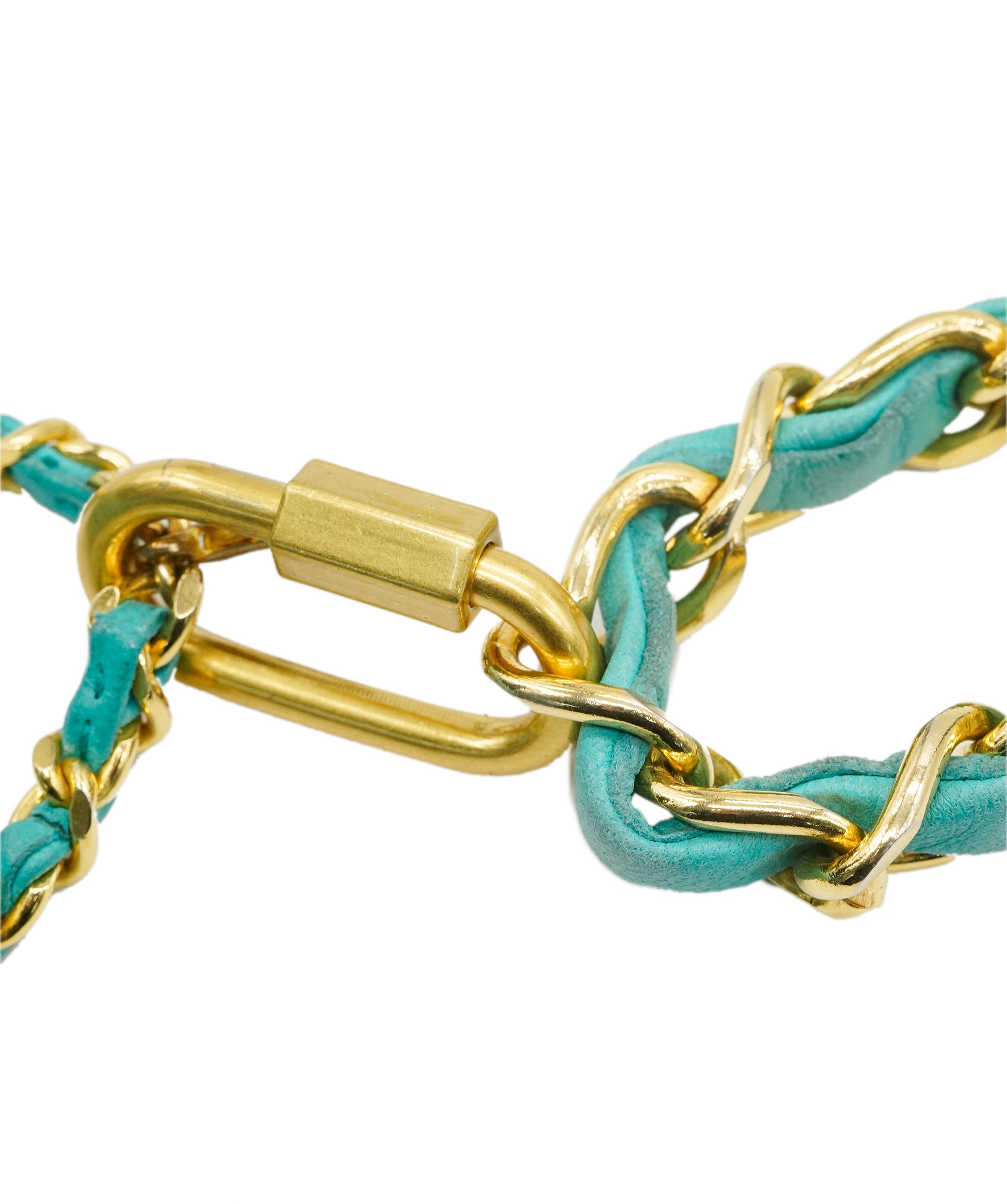 Chanel Chanel blue vintage belt bag  AKC0094