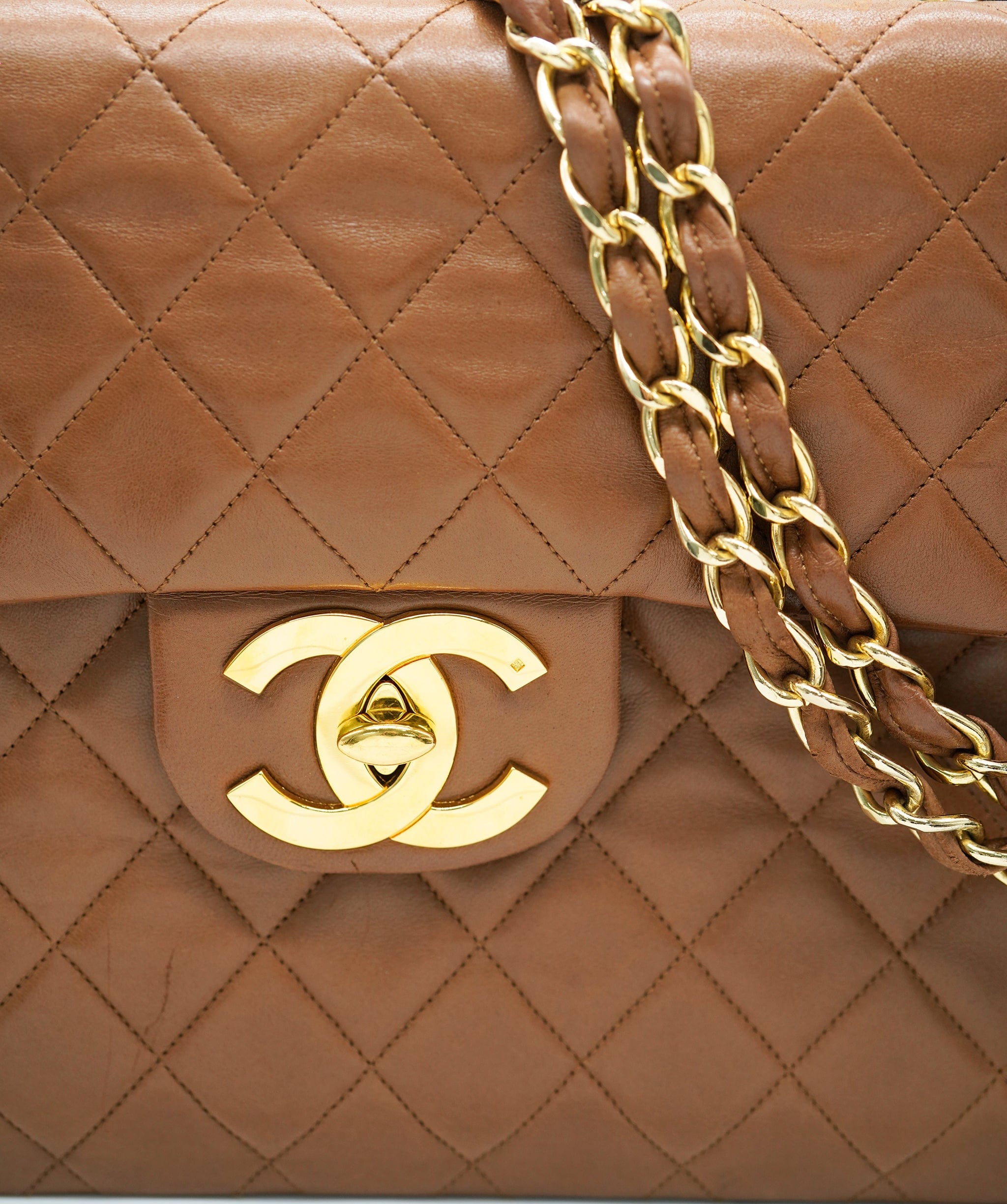 Chanel Chanel caramel jumbo flap bag AHC1923