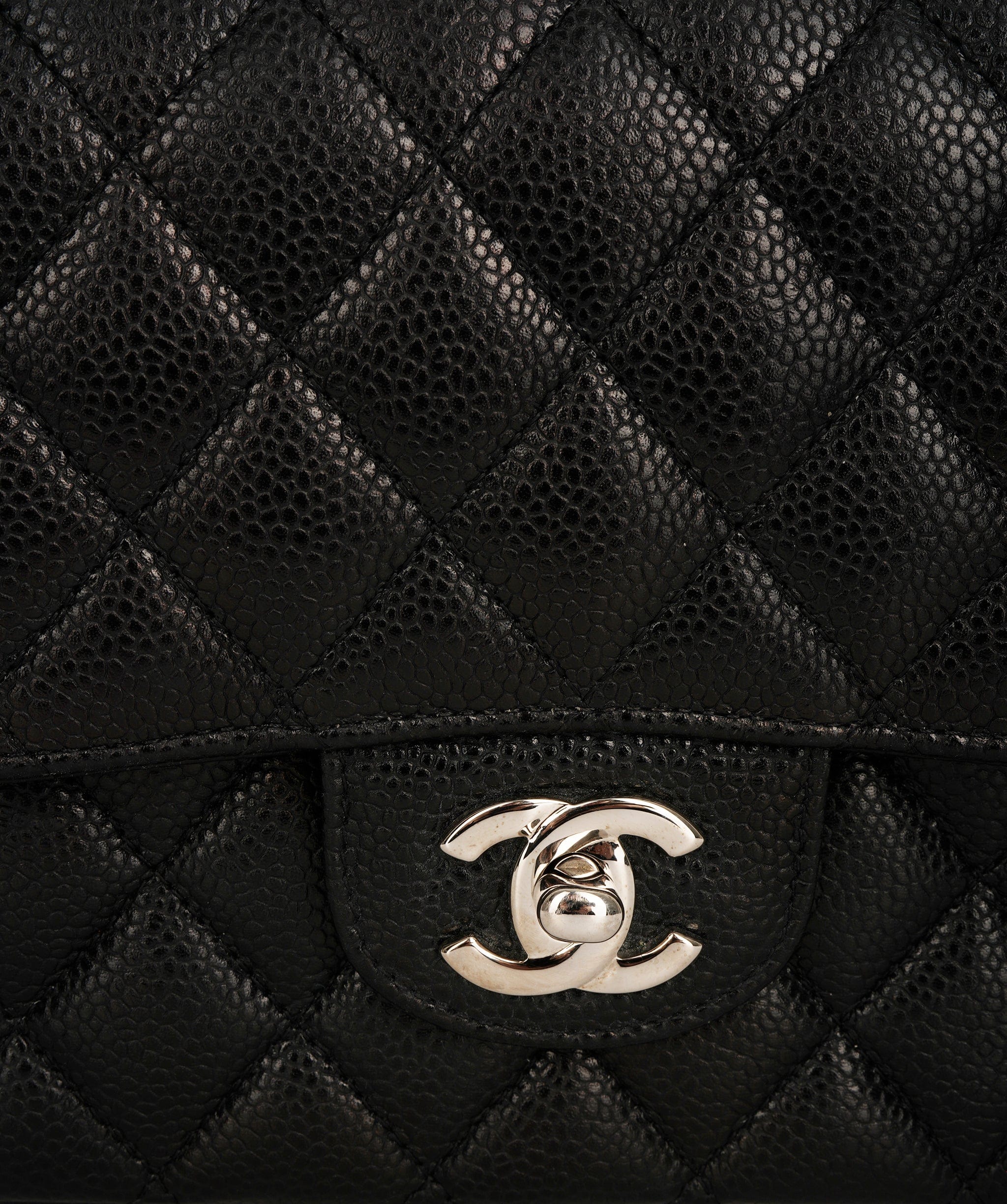 Chanel Chanel Caviar Medium Silver Hardware with dust bag and box RRP £8900 ALC2292