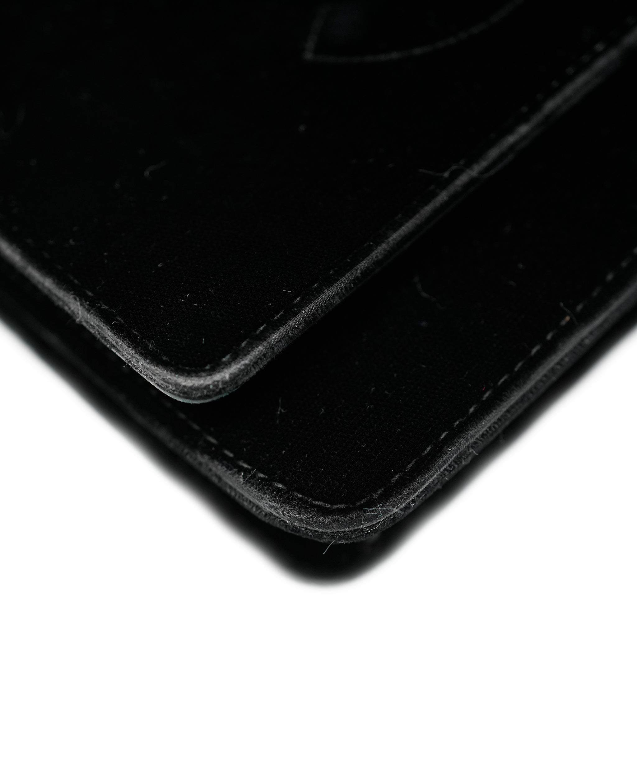 Chanel CHANEL CHAIN WALLET SHOULDER BLACK VELOR 90195523 DBXS3589