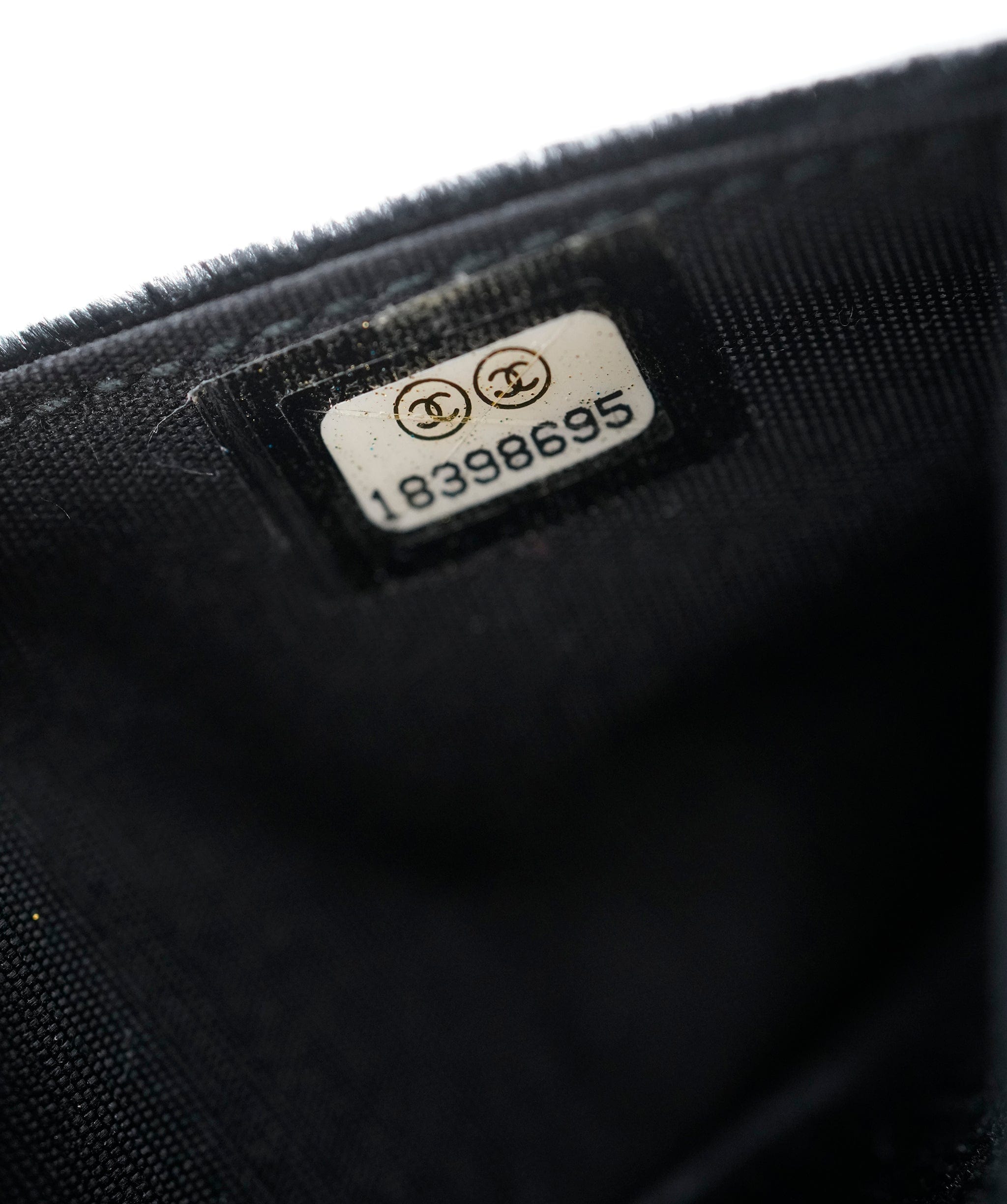 Chanel CHANEL CHAIN WALLET SHOULDER BLACK VELOR 90195523 DBXS3589