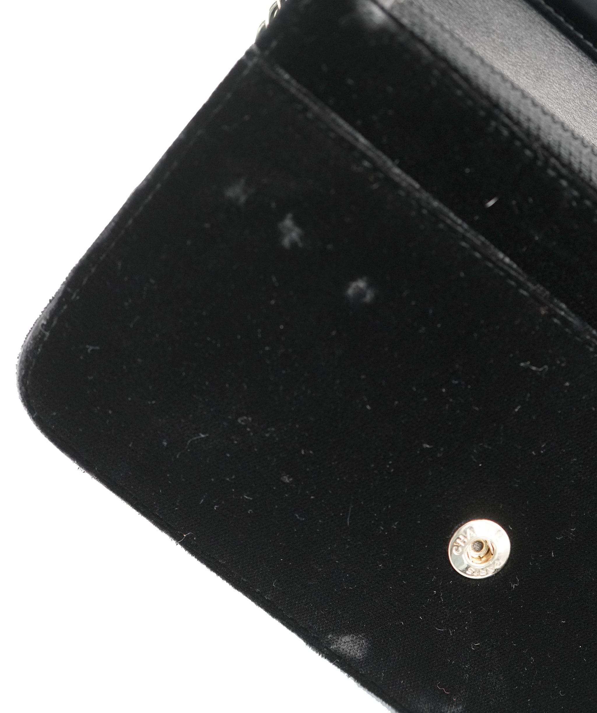 Chanel CHANEL CHAIN WALLET SHOULDER BLACK VELOR 90195523 DBXS3589