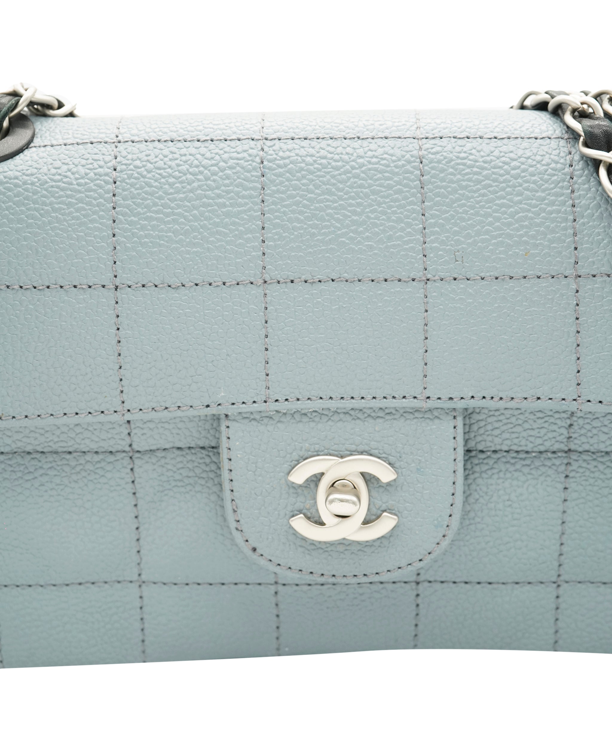 Chanel Chanel chocolate gray/blue ba AKC0092