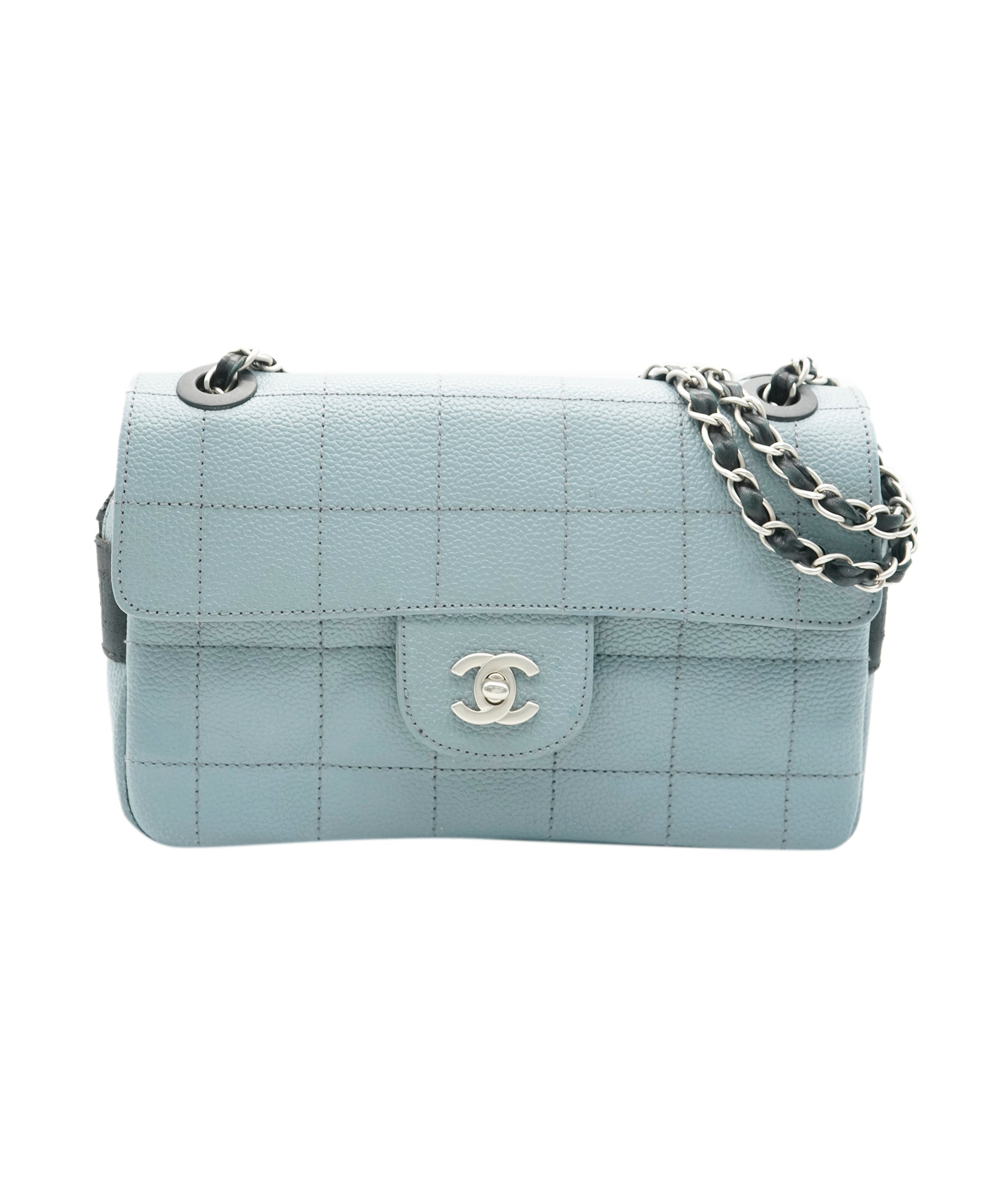 Chanel Chanel chocolate gray/blue ba AKC0092