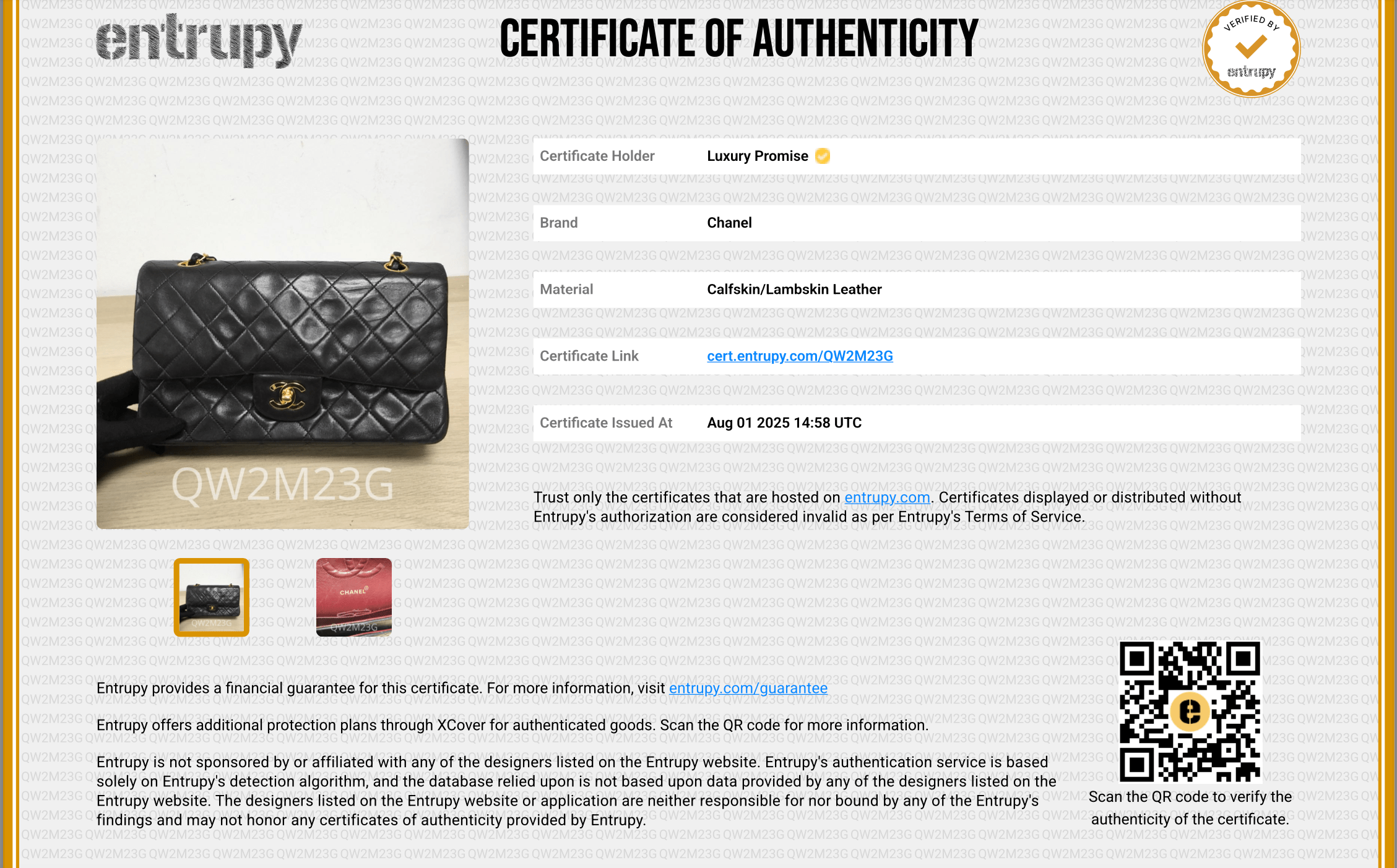 Chanel Chanel Classic Flap Black GHW ASC6404