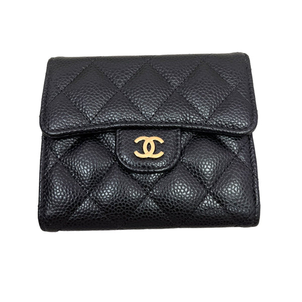 CHANEL+22S+Beige+Caviar+Quilted+Wallet+In+chain+WOC+with+Crystal+CC+GHW for  sale online