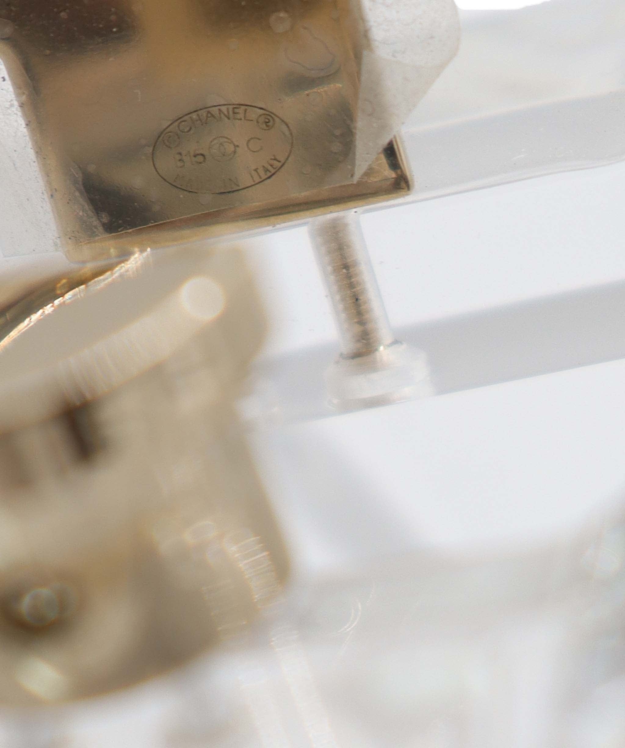 Chanel Chanel Clear Plexiglass Dubai By Night Gas Can Evening Bag DXBS4008