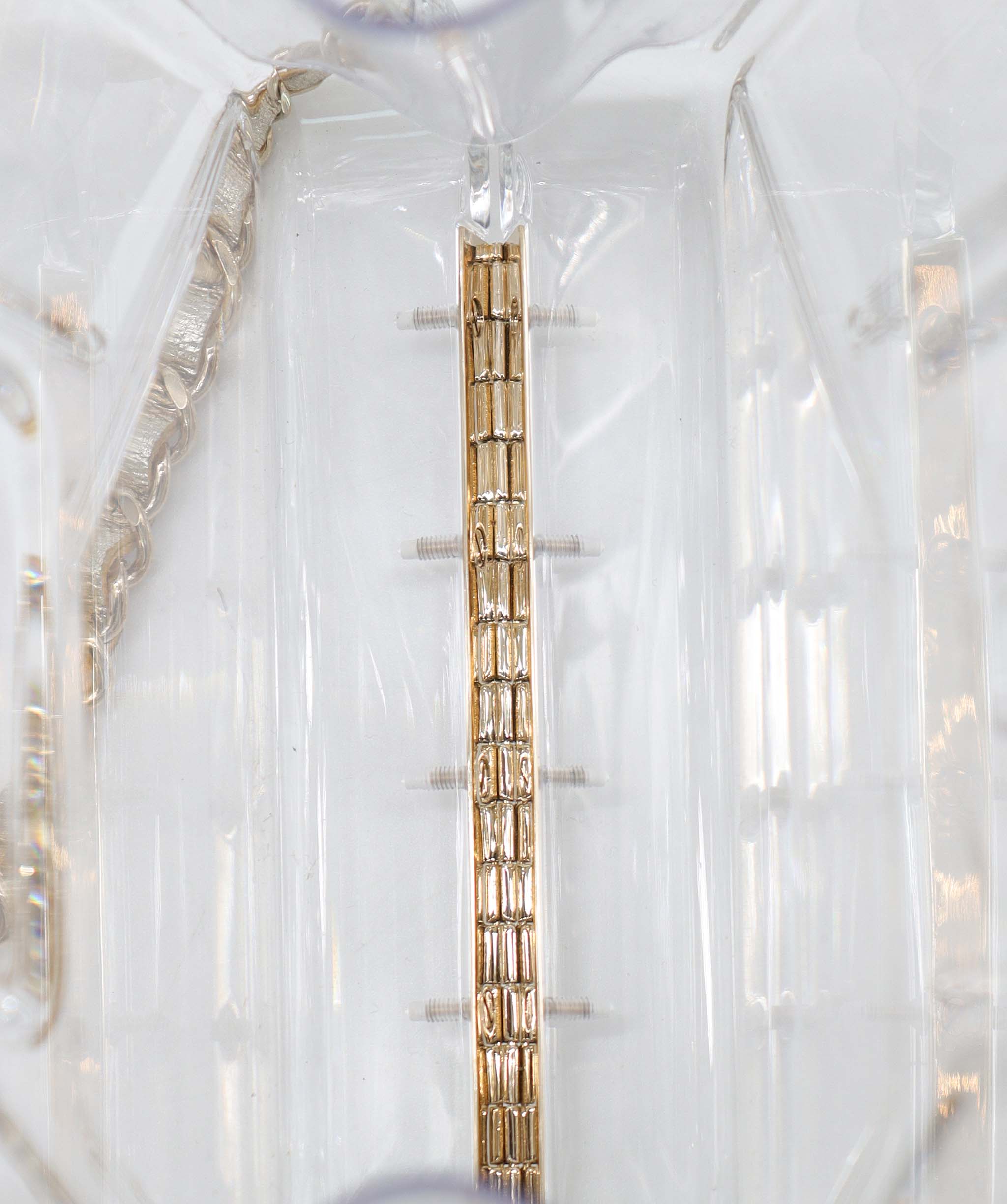 Chanel Chanel Clear Plexiglass Dubai By Night Gas Can Evening Bag DXBS4008