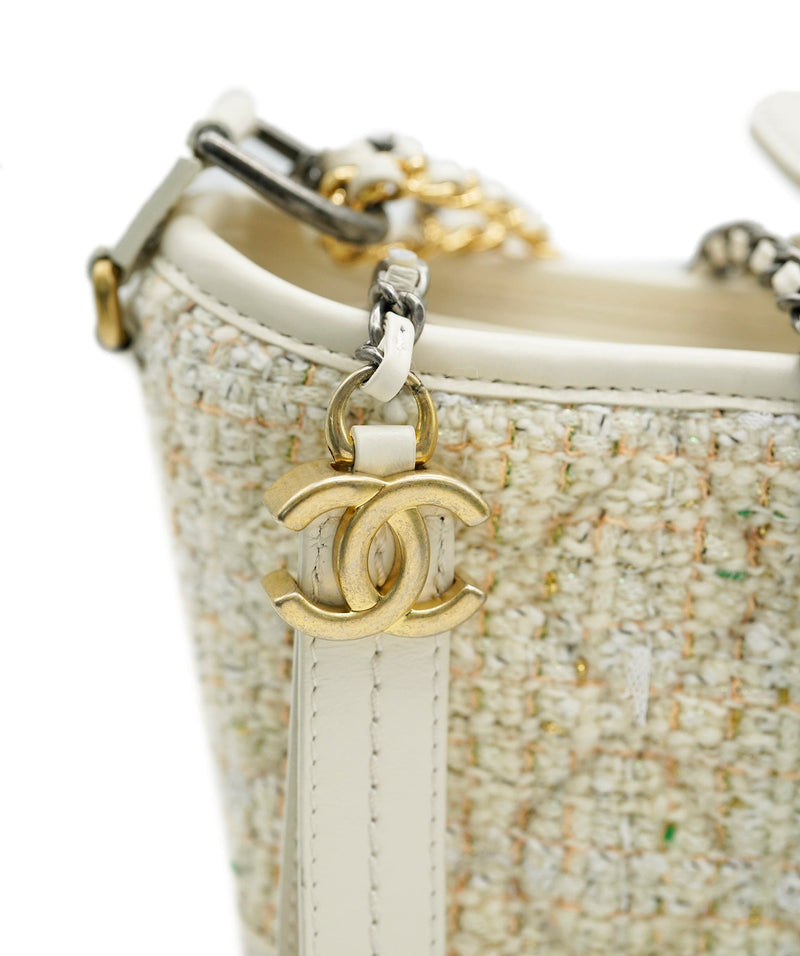 Chanel cream tweed mini Gabrielle AVC1230 – LuxuryPromise