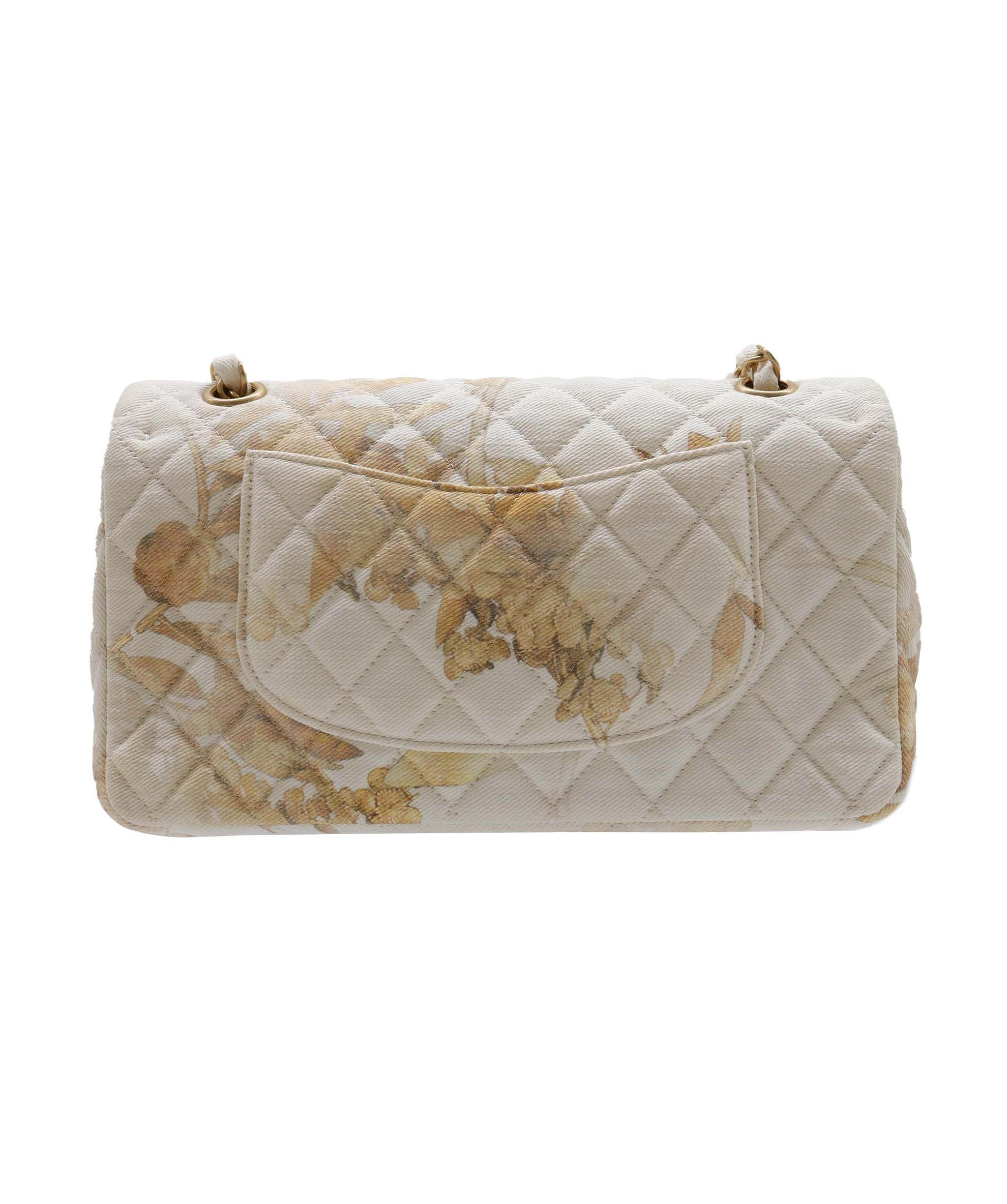 Chanel Chanel Denim Canvas Flower Classic Flap - DXBS2774