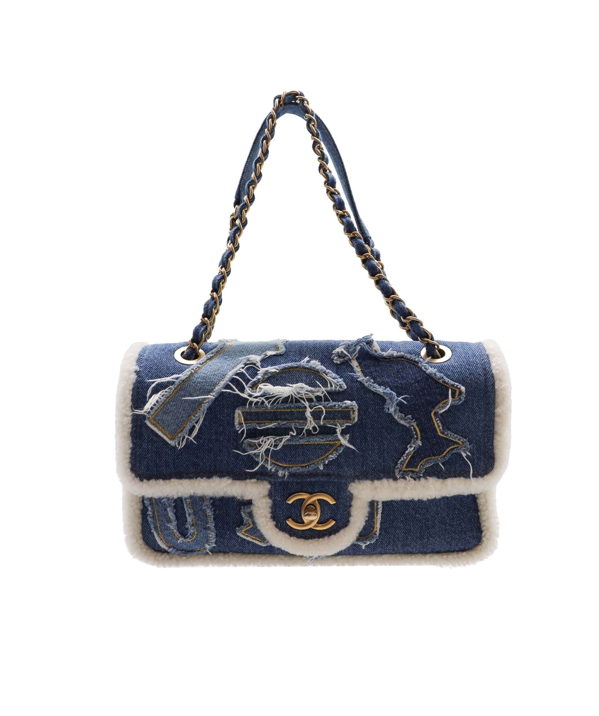 Chanel chanel denim egyptian collection flap bag DXBS1531