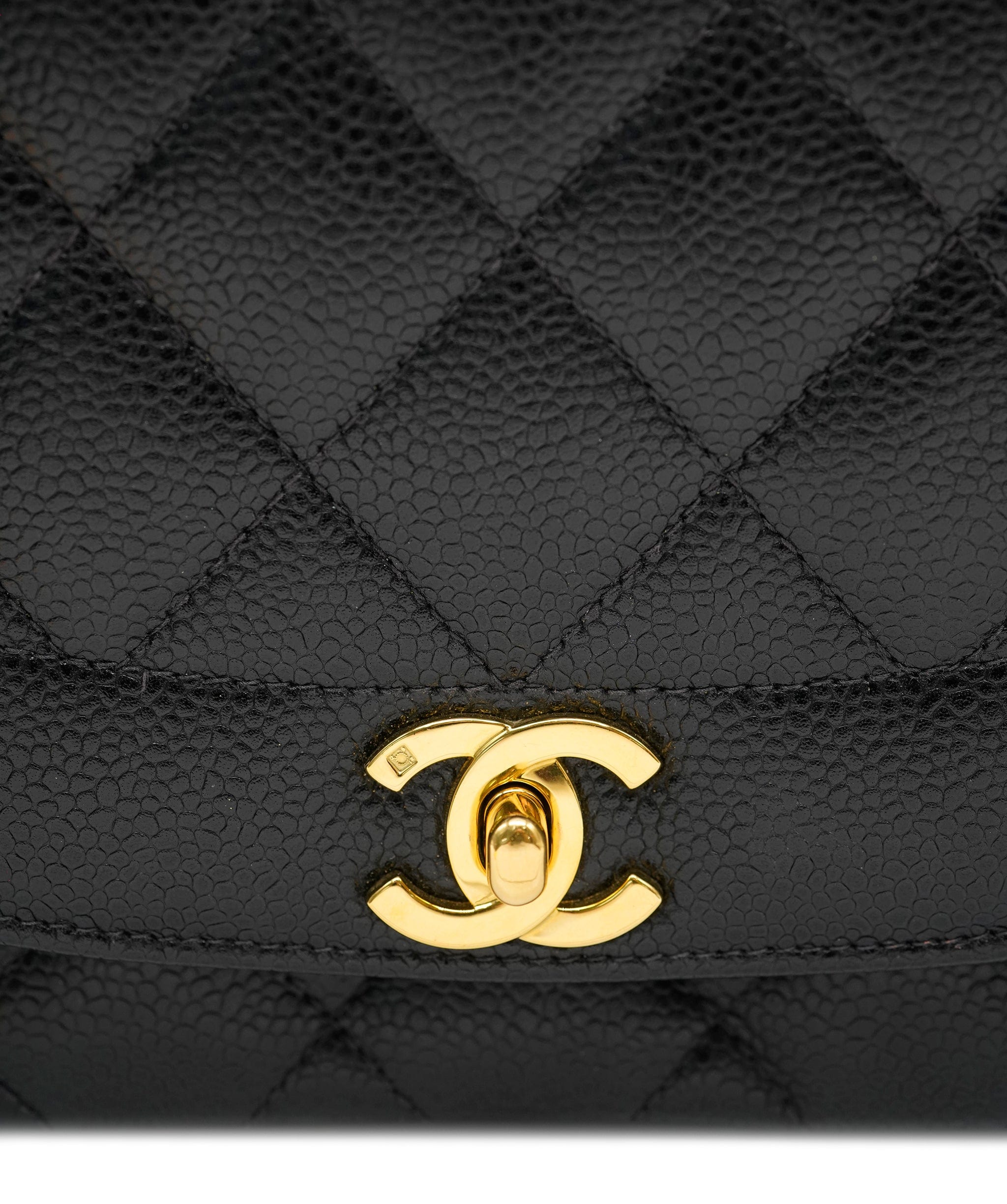 Chanel Chanel Diana 25 Caviar Black 90177855 UKL1209