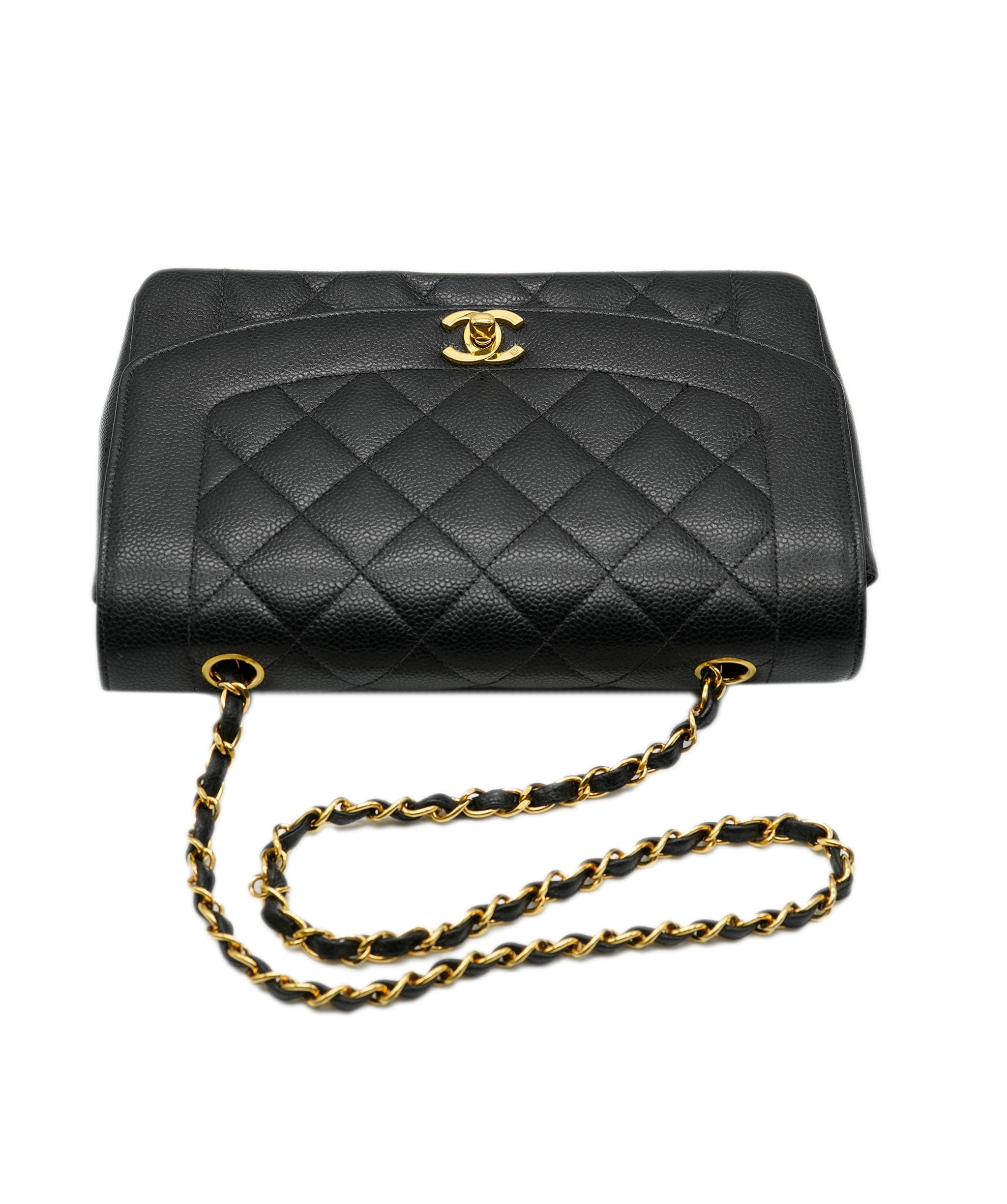 Chanel Chanel Diana 25 Caviar Black 90177855 UKL1209