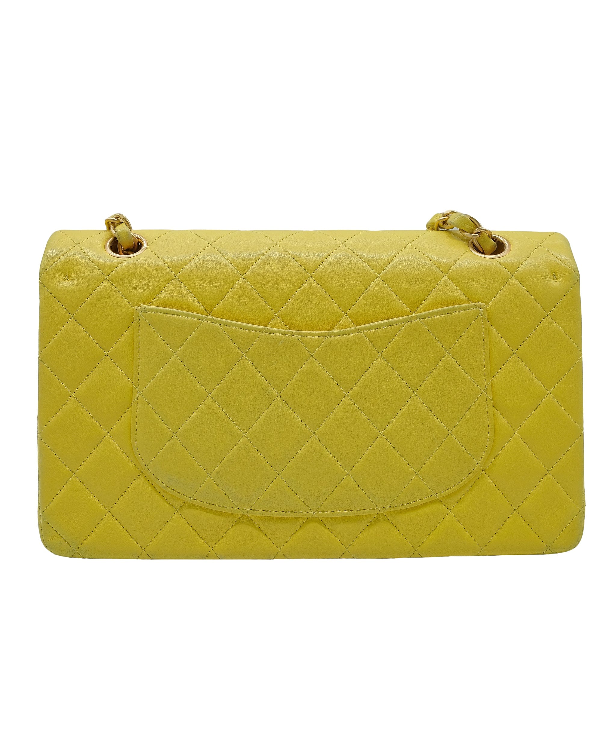 Chanel Chanel Flap Yellow ASL10210