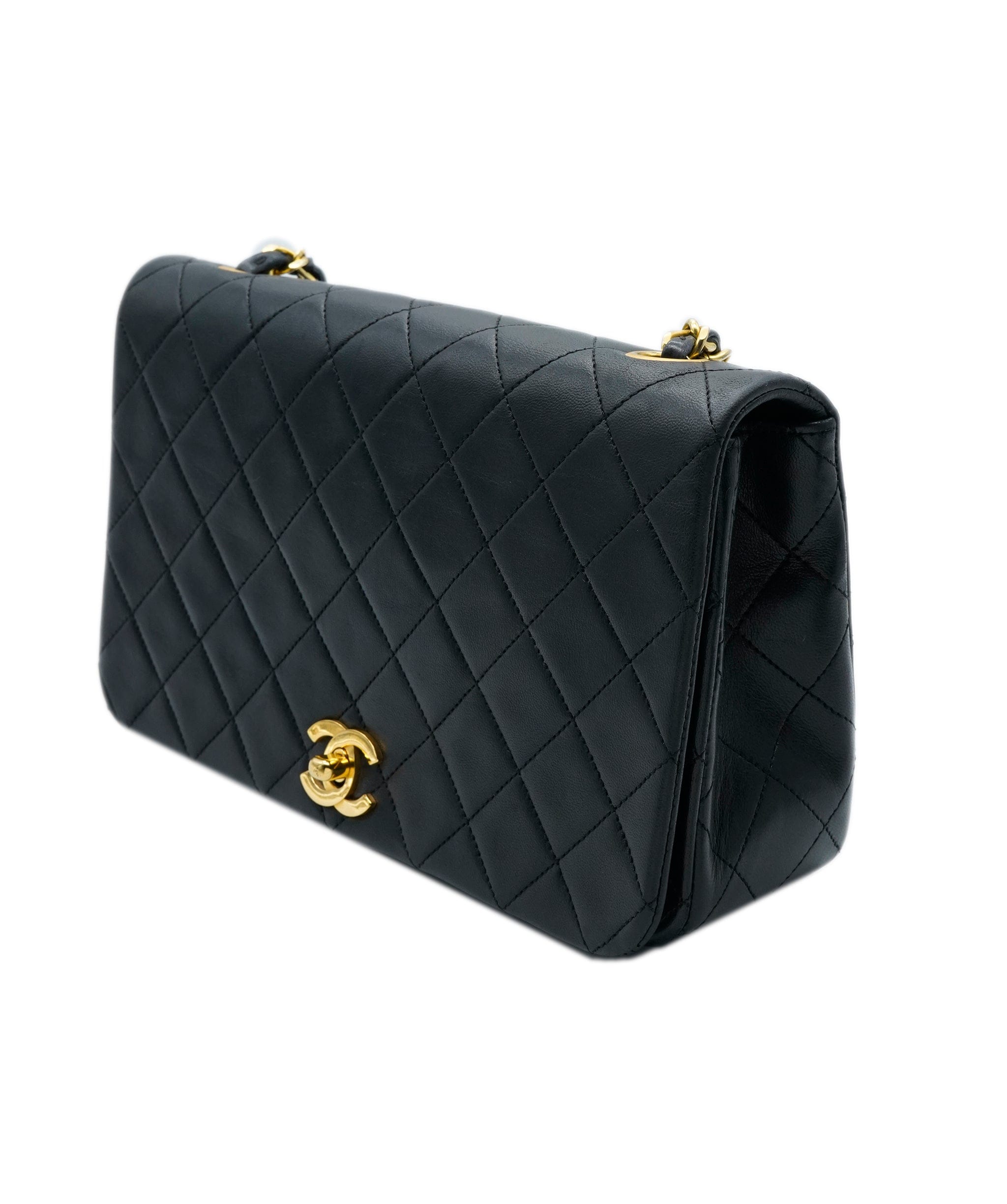 Chanel Chanel Full Flap Black GHW Series 1 ASL9551