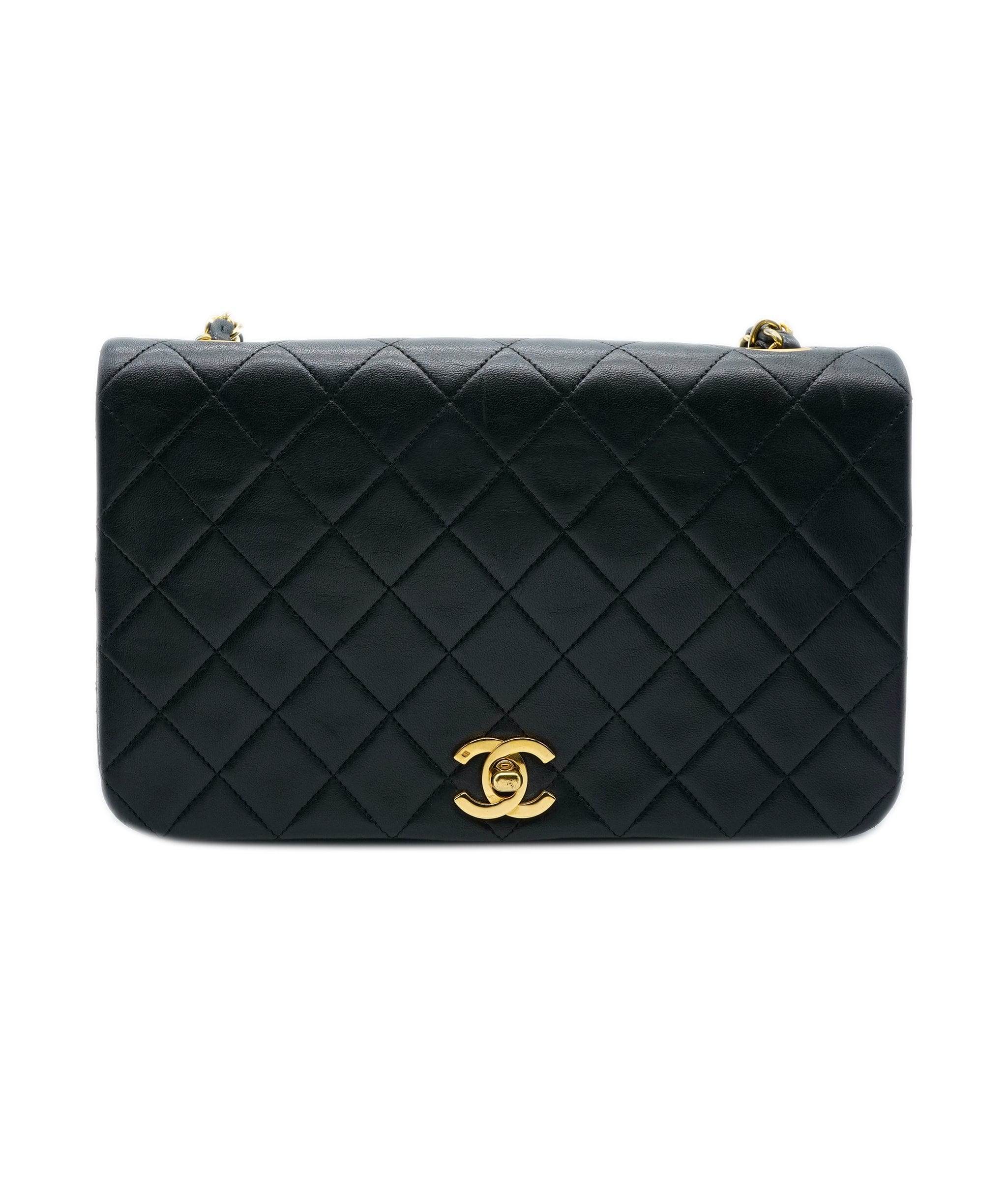 Chanel Chanel Full Flap Black GHW Series 1 ASL9551