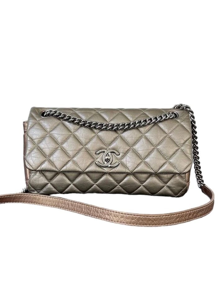 Chanel Lady Pearly Flap Medium Bronze Calfskin RHW #16 SKCY023 –  LuxuryPromise