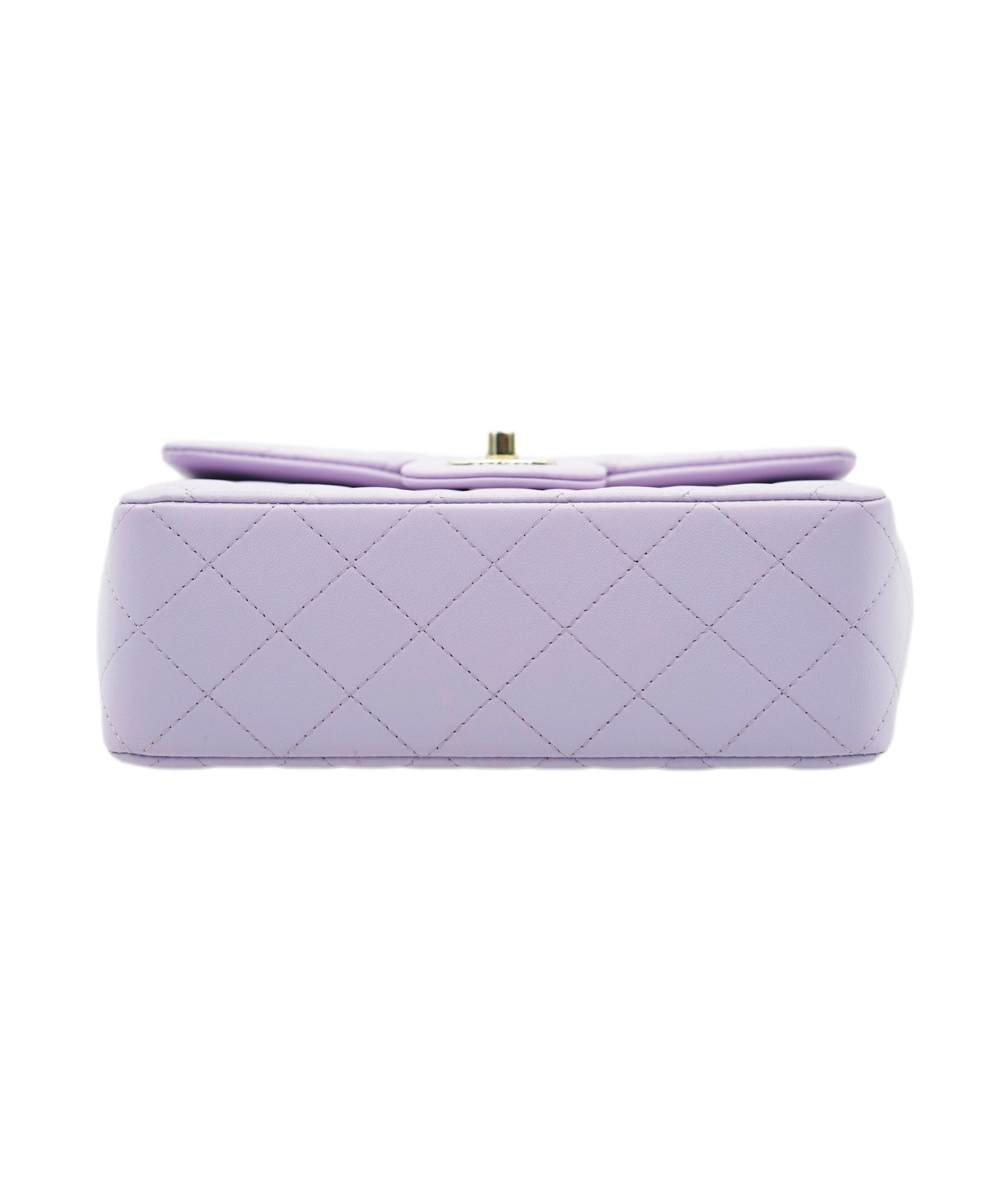 Chanel Chanel light purple top handle mini  AVL1487