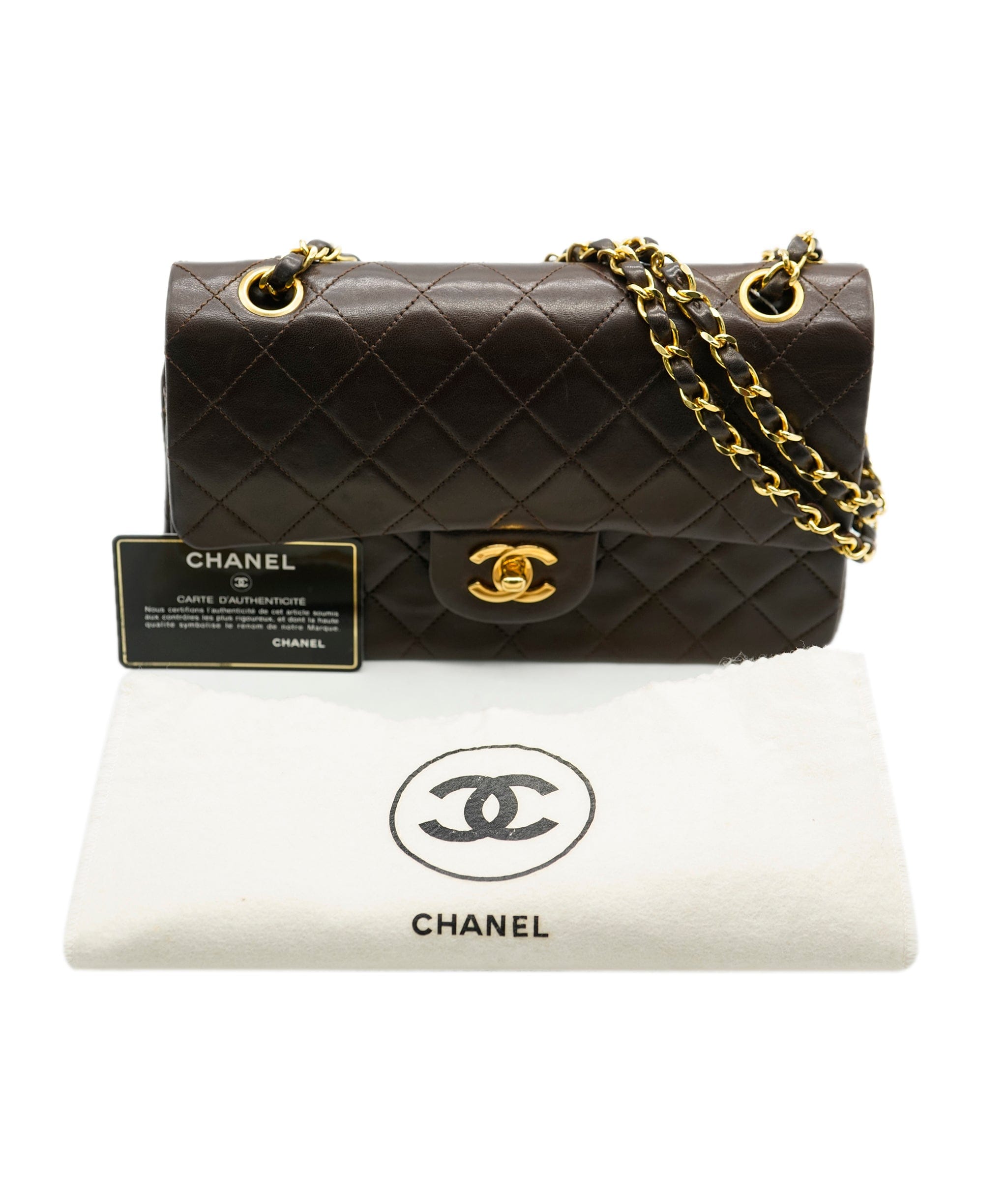 Chanel Chanel Matelasse23 Brown 90175416 ASL7523