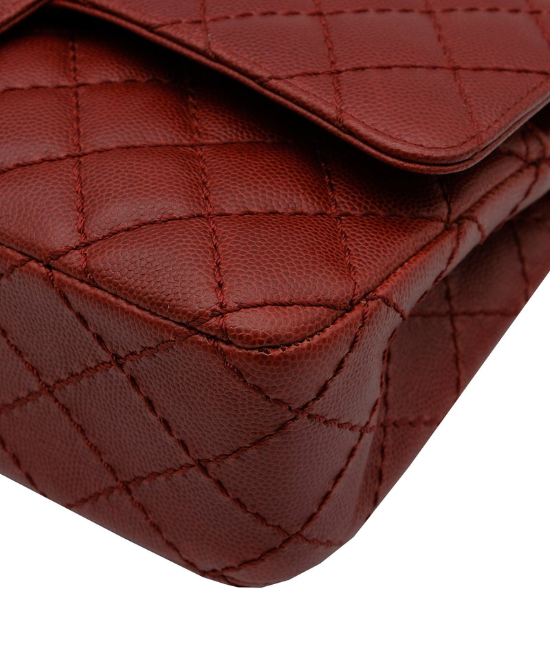 Chanel Red Caviar Medium Flap Bag ASL8140 – LuxuryPromise