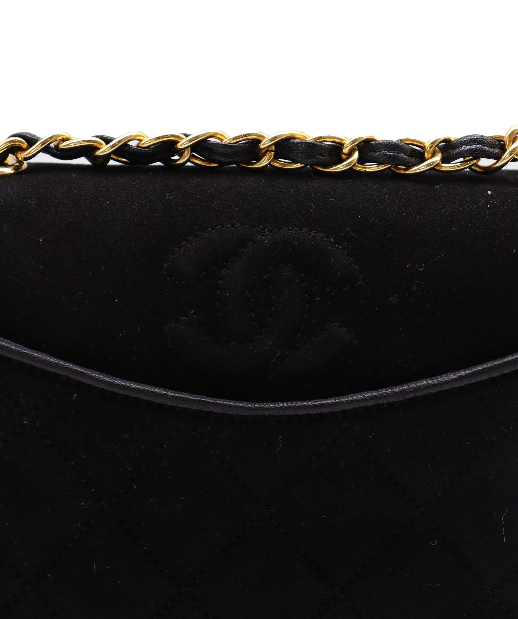 Chanel CHANEL MATELASSECHAIN SHOULDER BAG SUEDE DXBS4123