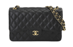 Chanel CHANEL Matlasse 30 Chain Shoulder Bag Caviar Skin Leather Black A58600 Gold Hardware Matelasse 30 Chanel 90228316 90228316
