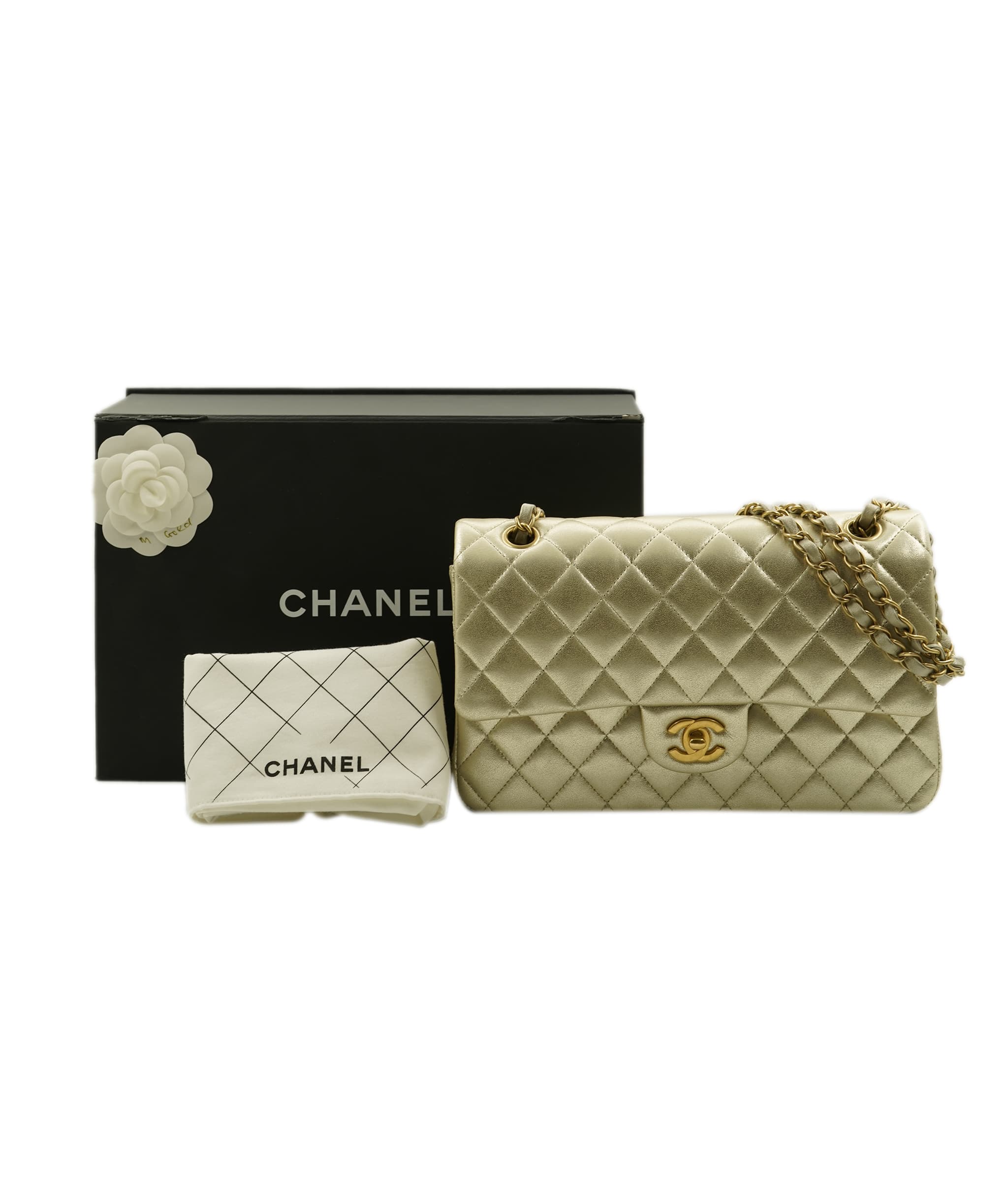 Chanel Chanel medium classic flap gold AKC0762