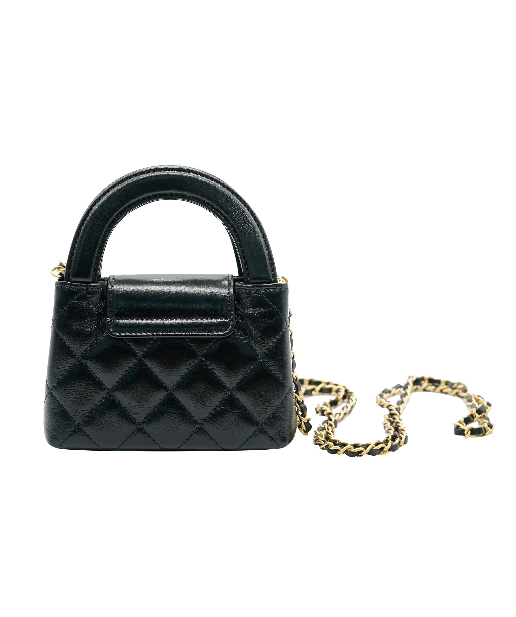 Chanel Chanel Micro Black Kelly With GHW  ALC2961