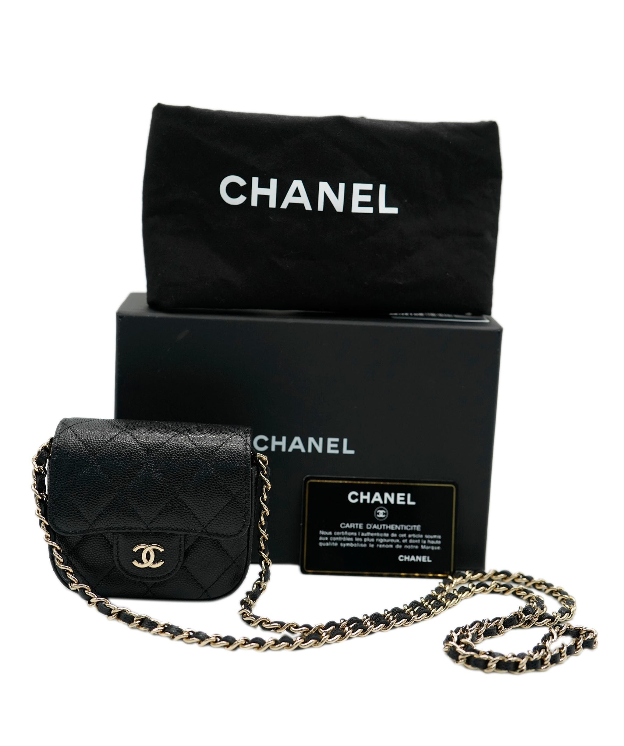 Chanel Chanel mini caviar crossbody ALC0580