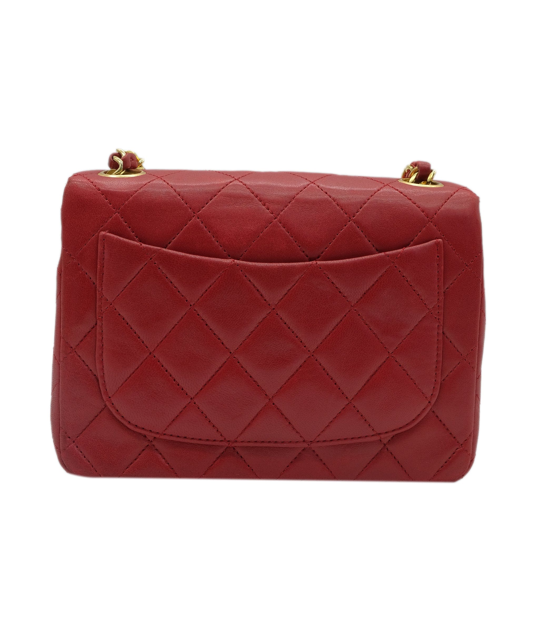 Chanel Chanel Mini Classic Flap Red ASL8446