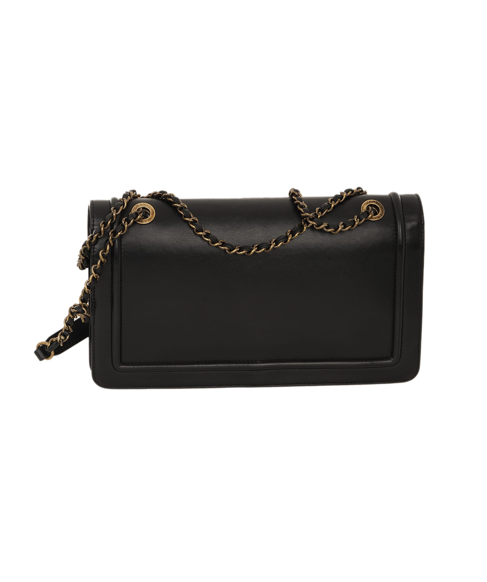 Chanel Chanel Mixed Tone CC Flap Black ALC4170