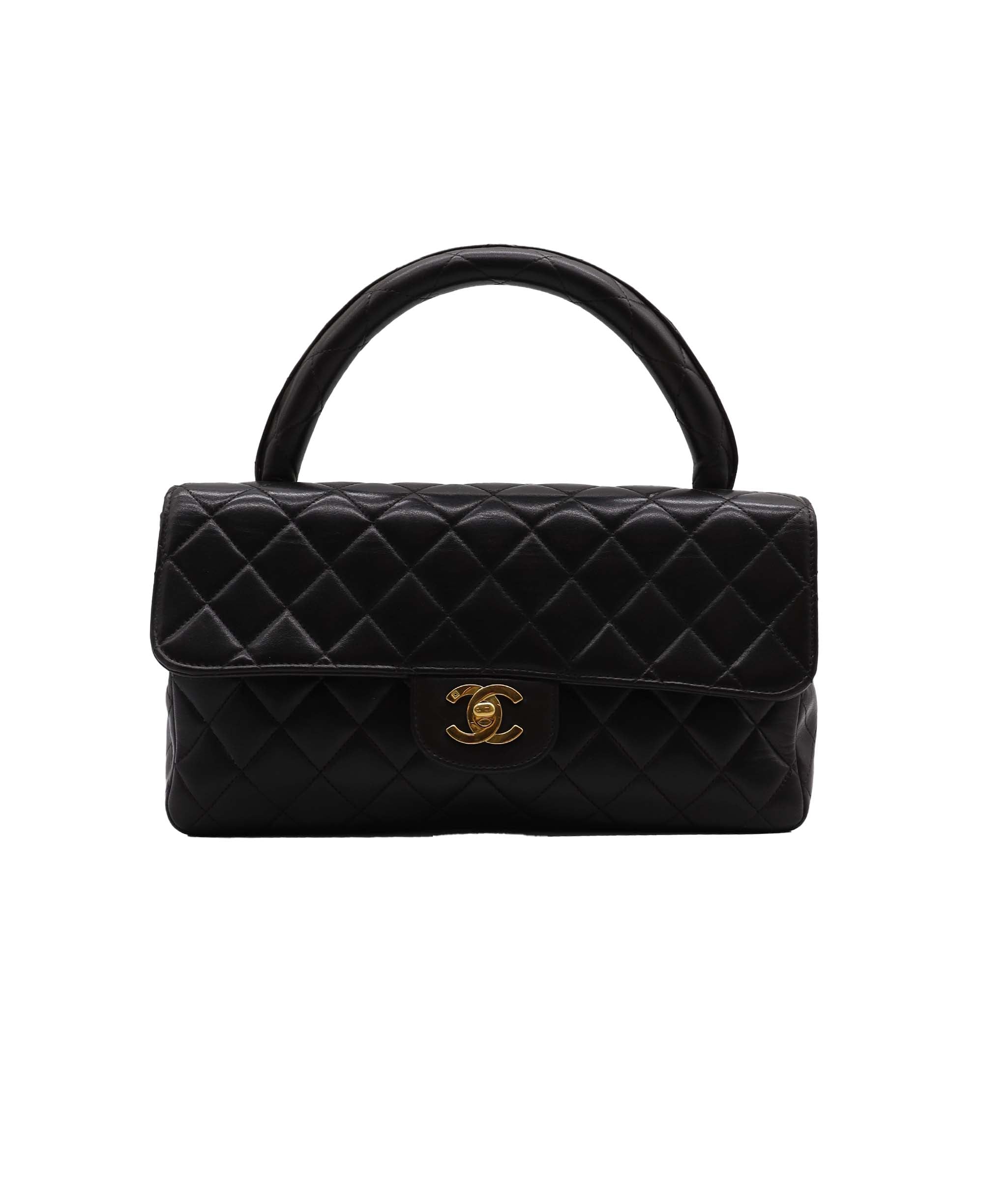 Chanel Chanel Mom Bag w/ Hook Lamb GHW Black DXBS2372